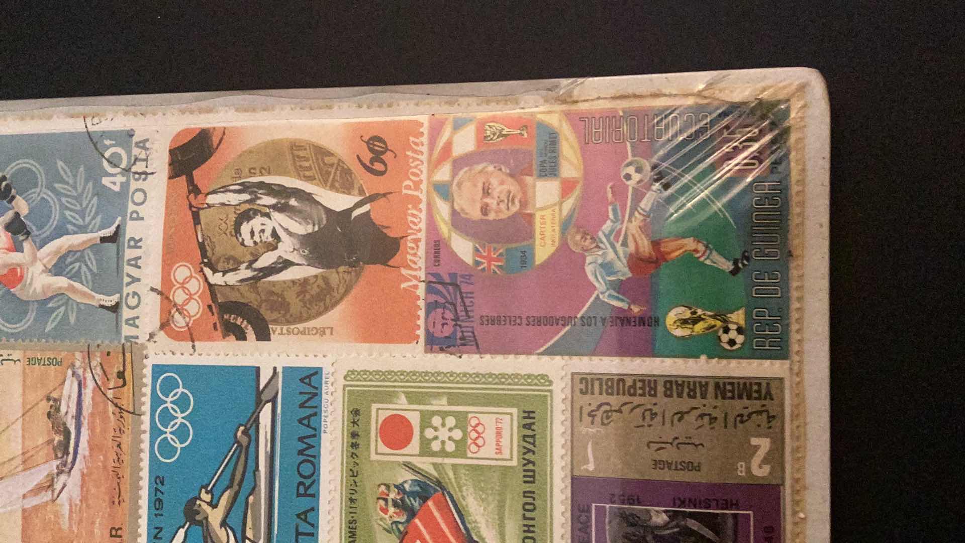 Photo 2 of VINTAGE OLYMPICS STAMP COLLECTION
