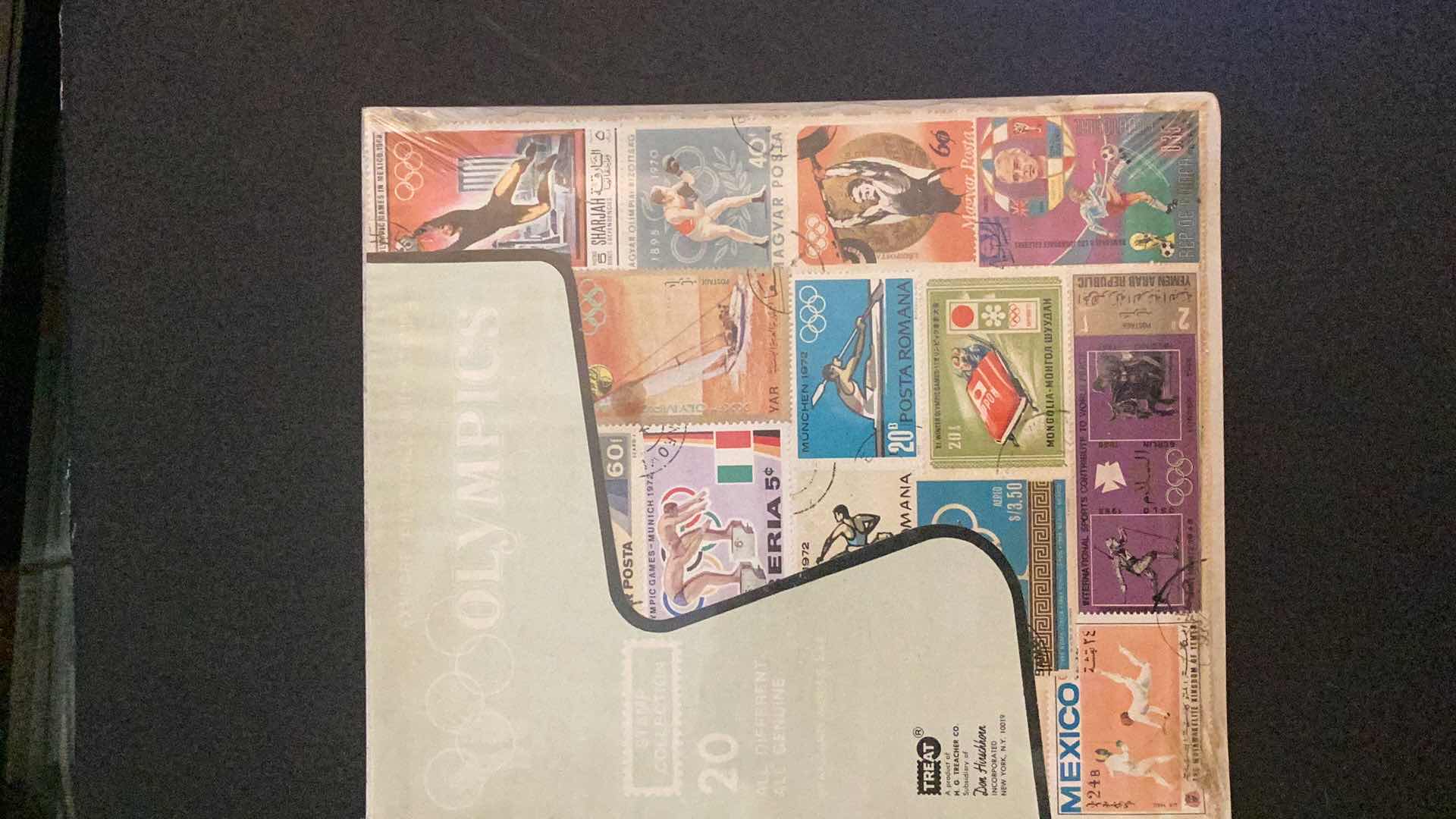 Photo 1 of VINTAGE OLYMPICS STAMP COLLECTION