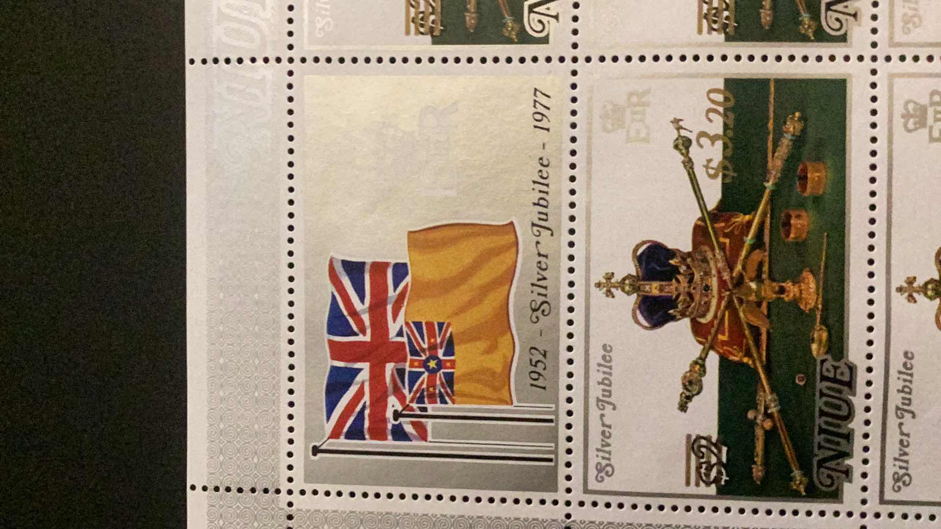 Photo 3 of GREAT BRITAIN “SILVER JUBILEE” STAMP SET