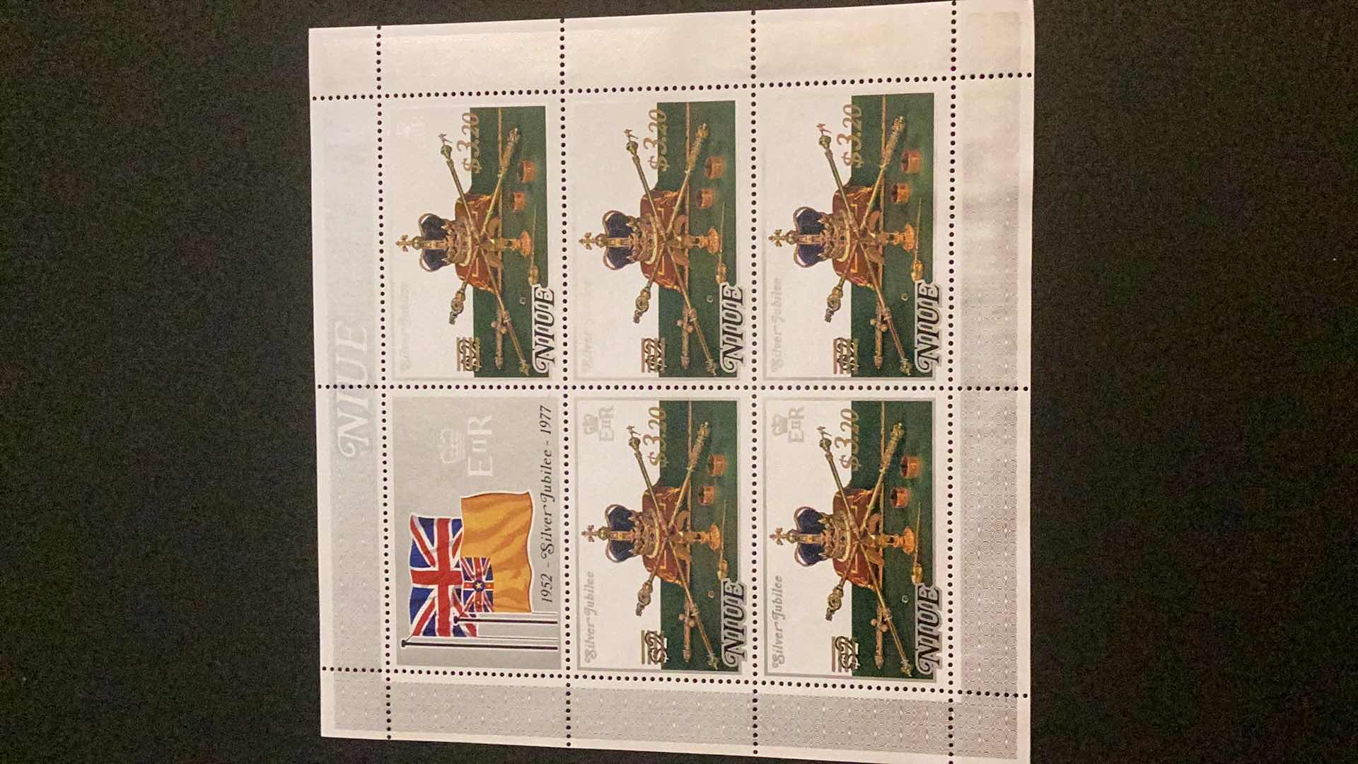 Photo 1 of GREAT BRITAIN “SILVER JUBILEE” STAMP SET