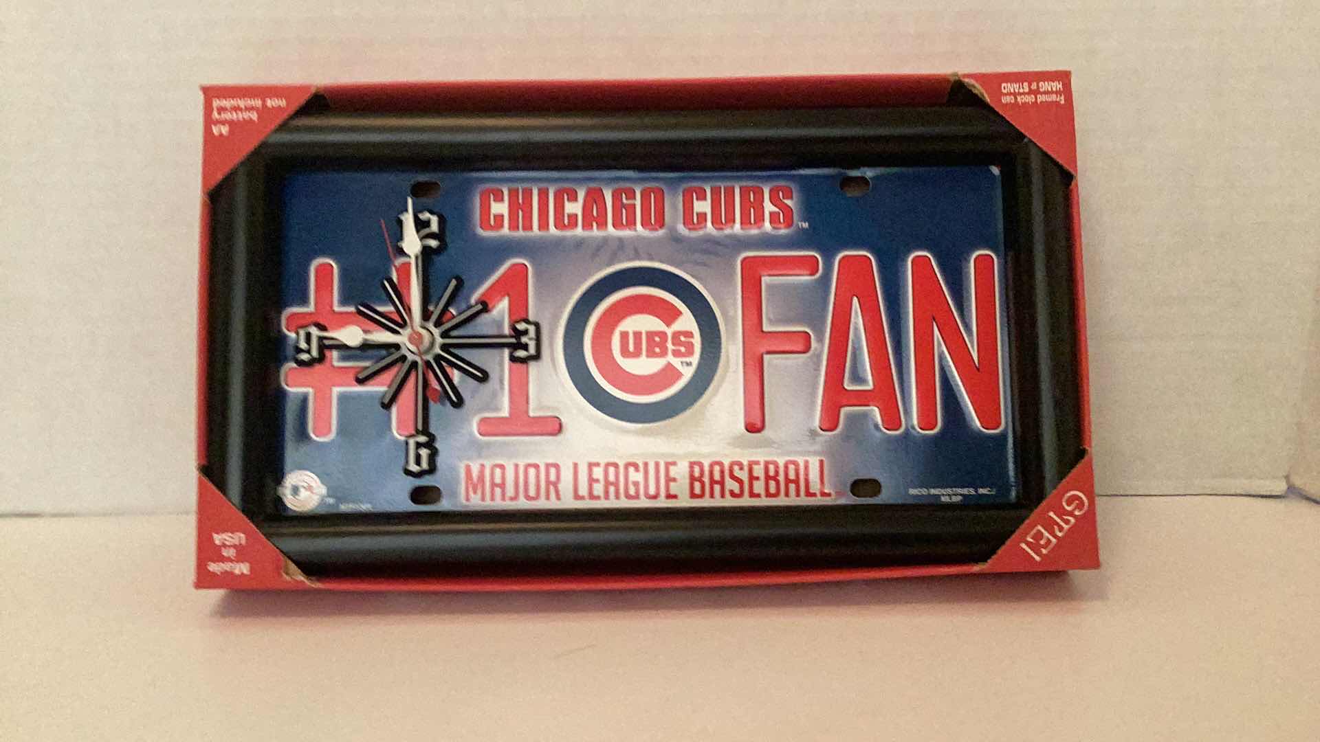 Photo 2 of CHICAGO CUBS CLOCK