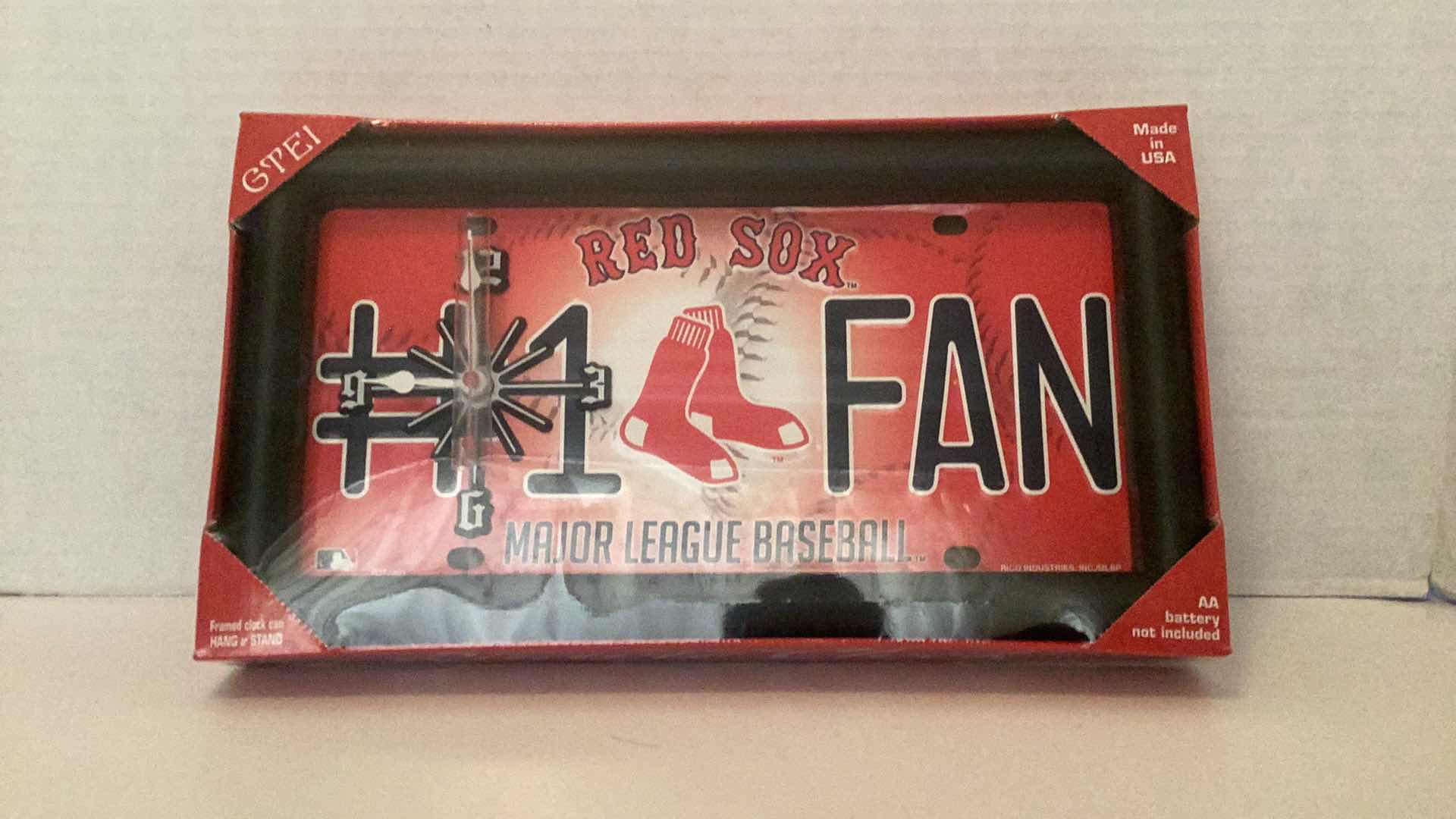 Photo 2 of BOSTON RED SOX CLOCK