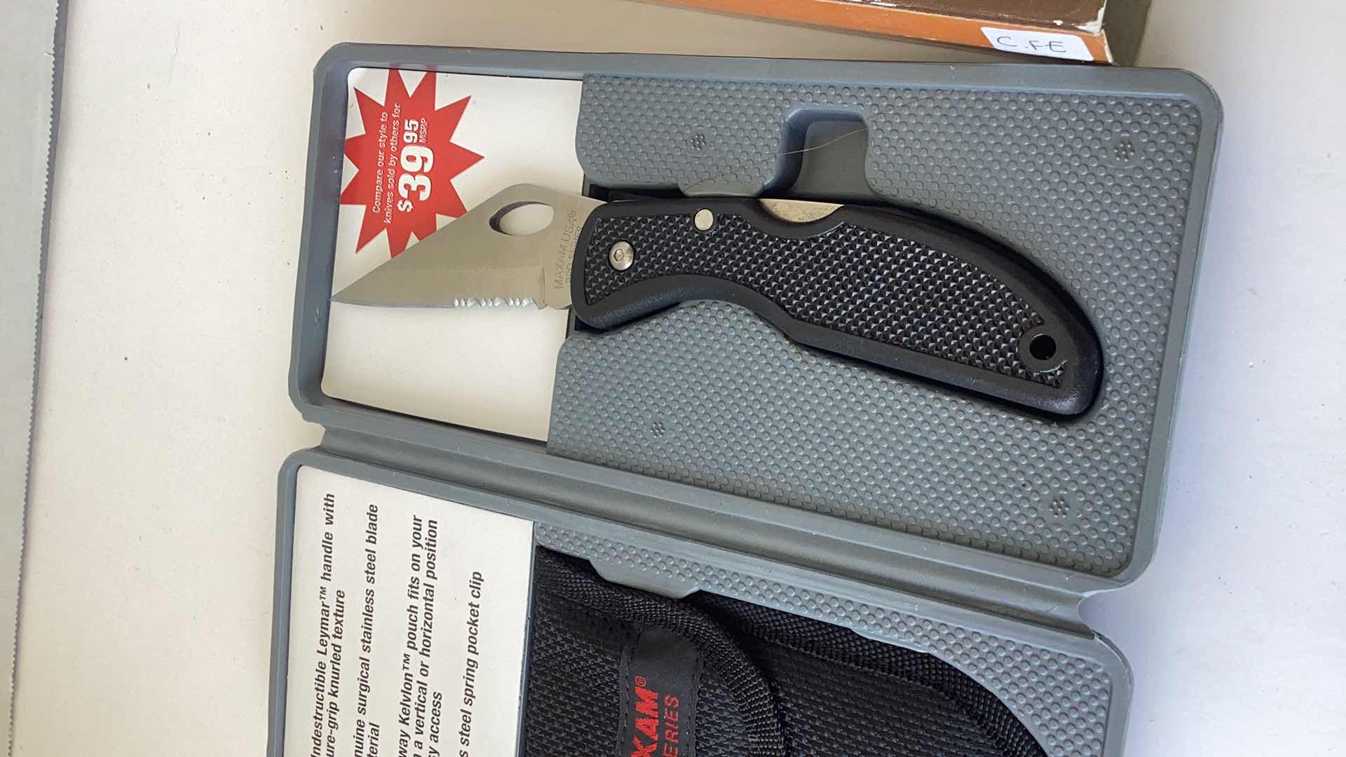 Photo 2 of MAXAM PRO SERIES KNIFE 8” LONG WITH CASE