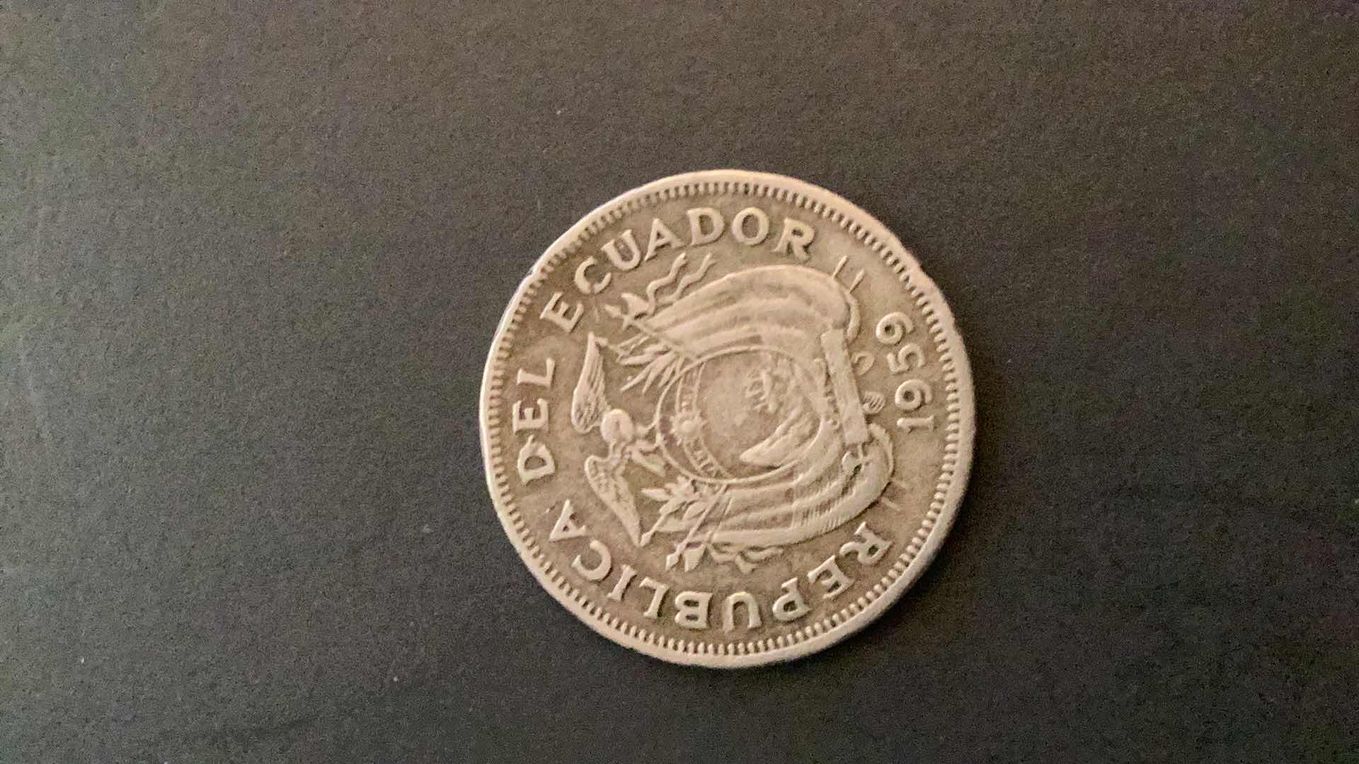 Photo 2 of ECUADOR 1959 UN SUCRE