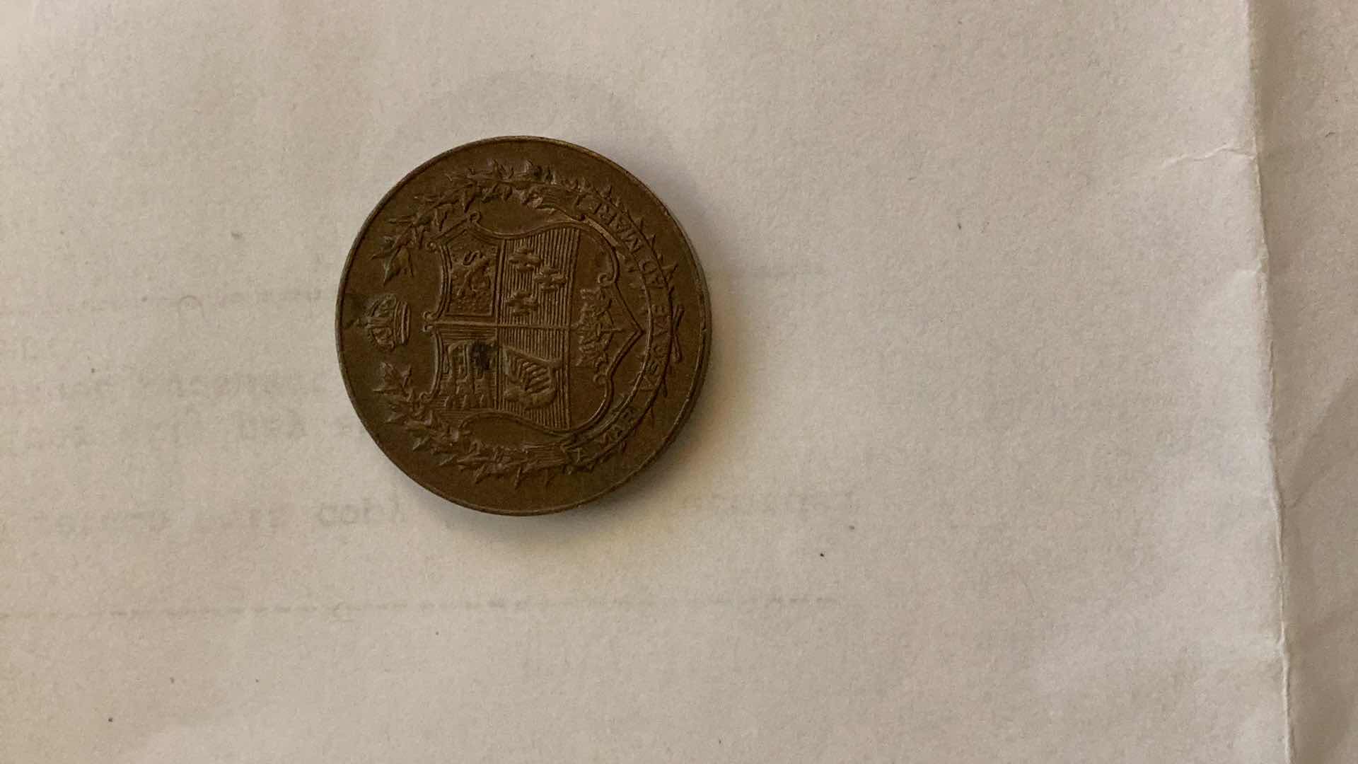Photo 2 of CANADA 1867-1927 CONFEDERATION COMMEMORATIVE COIN