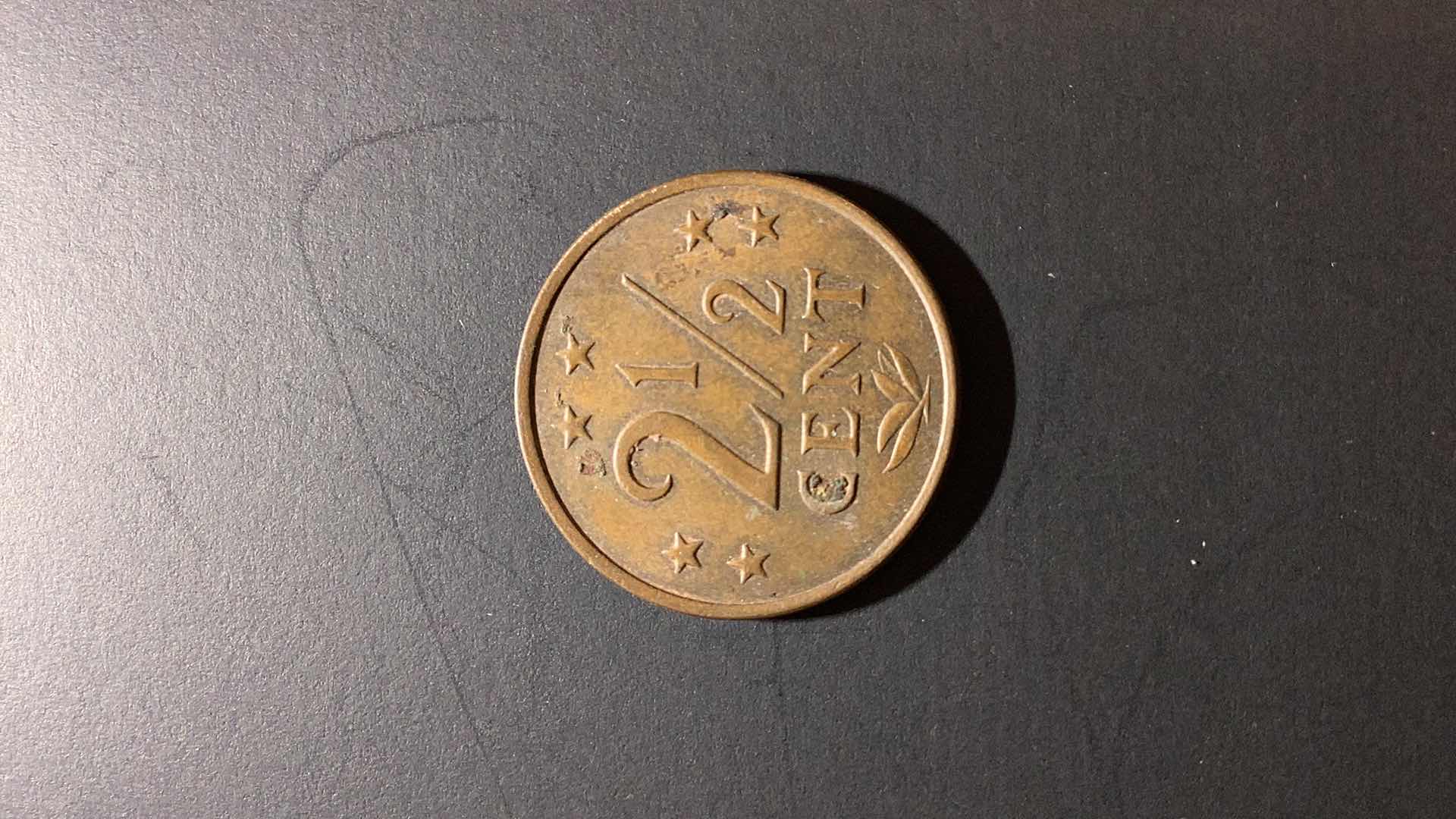 Photo 2 of 1978 NETHERLANDS 2 1/2 CENT