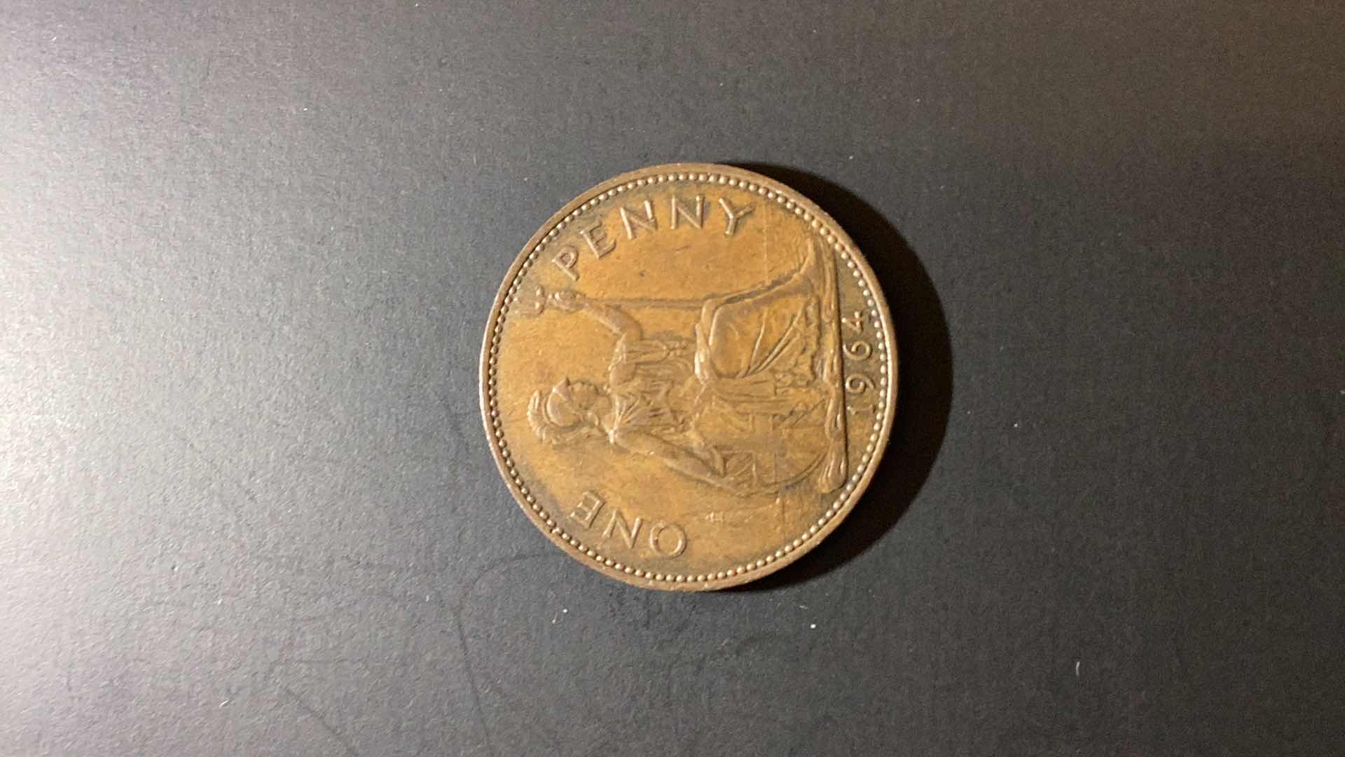 Photo 2 of 1984 GREAT BRITAIN ONE PENNY