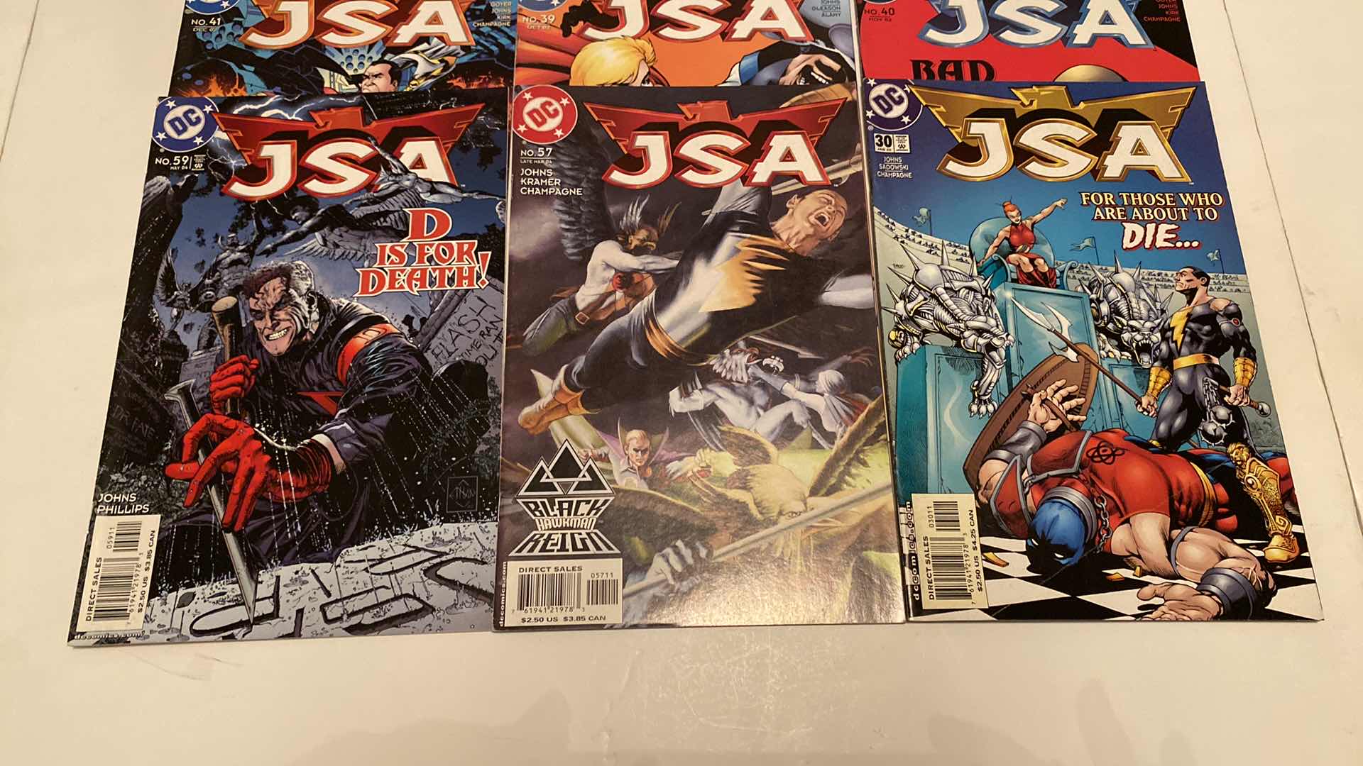 Photo 3 of 9 DC JSA COMICS