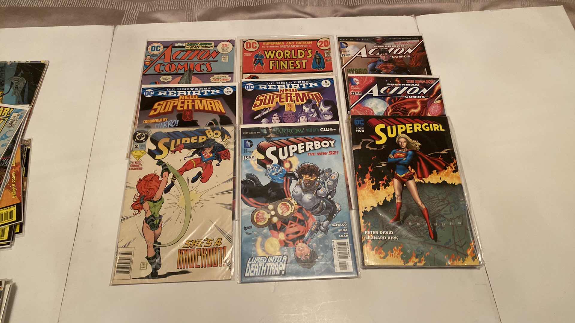 Photo 1 of 9-DC SUPER MAN COMICS