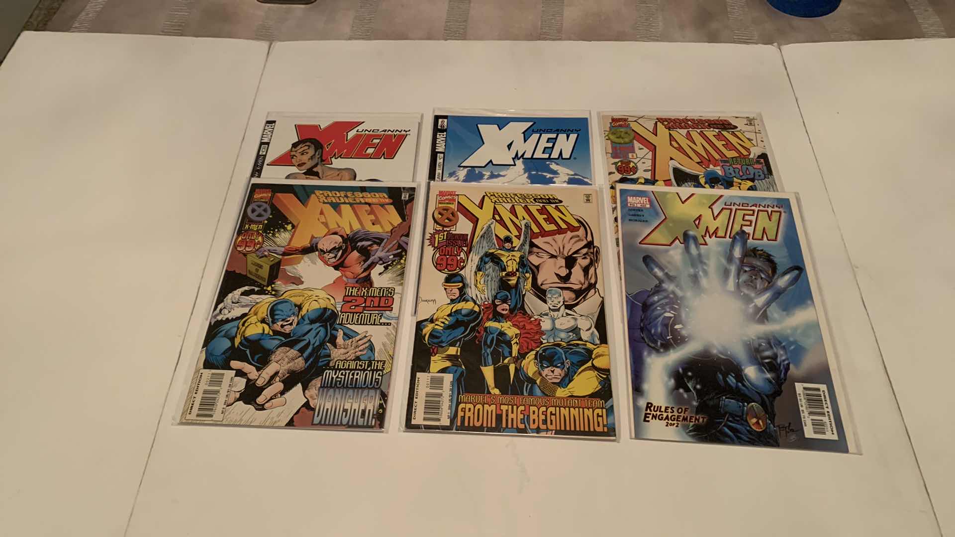 Photo 2 of 9- MARVEL X MEN COMICS