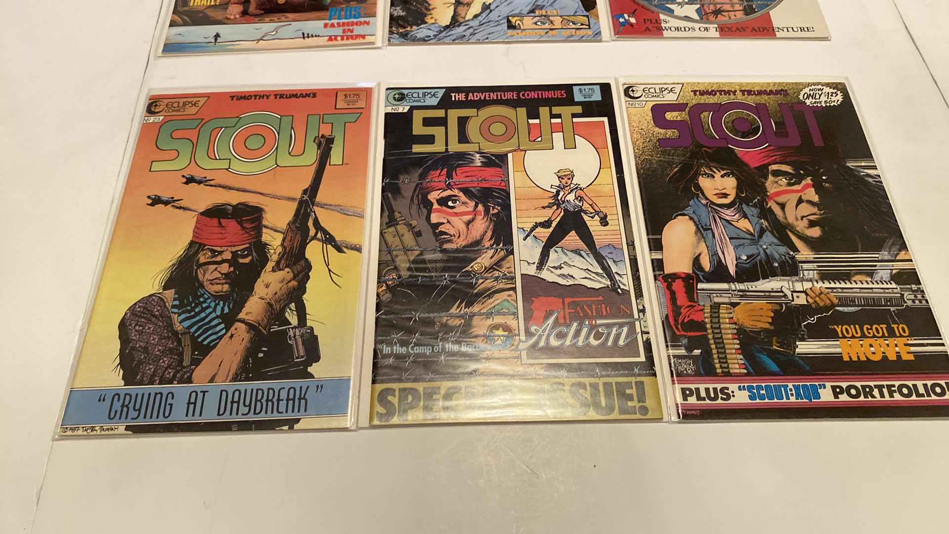 Photo 2 of 9-ECLIPSE SCOUT COMICS