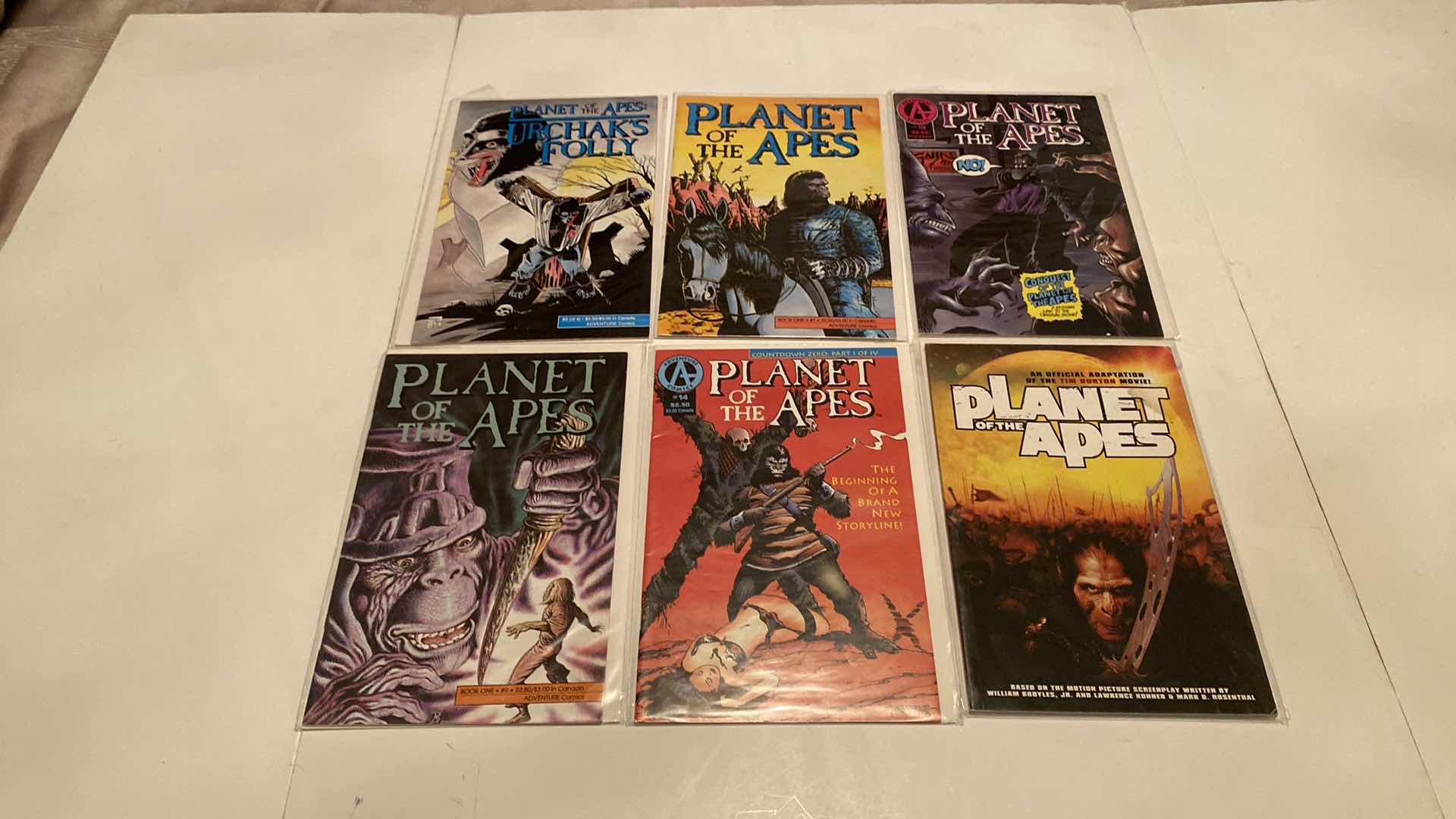 Photo 1 of 6-PLANET OF THE APES COMICS