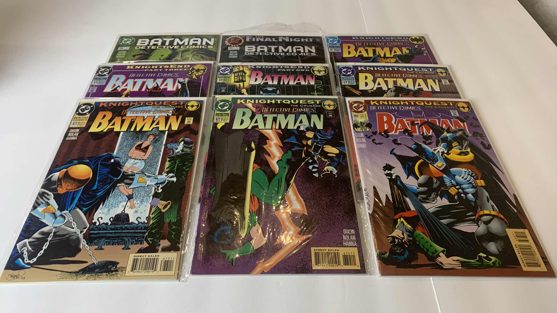 Photo 1 of 9 DC BATMAN COMIC BOOKS