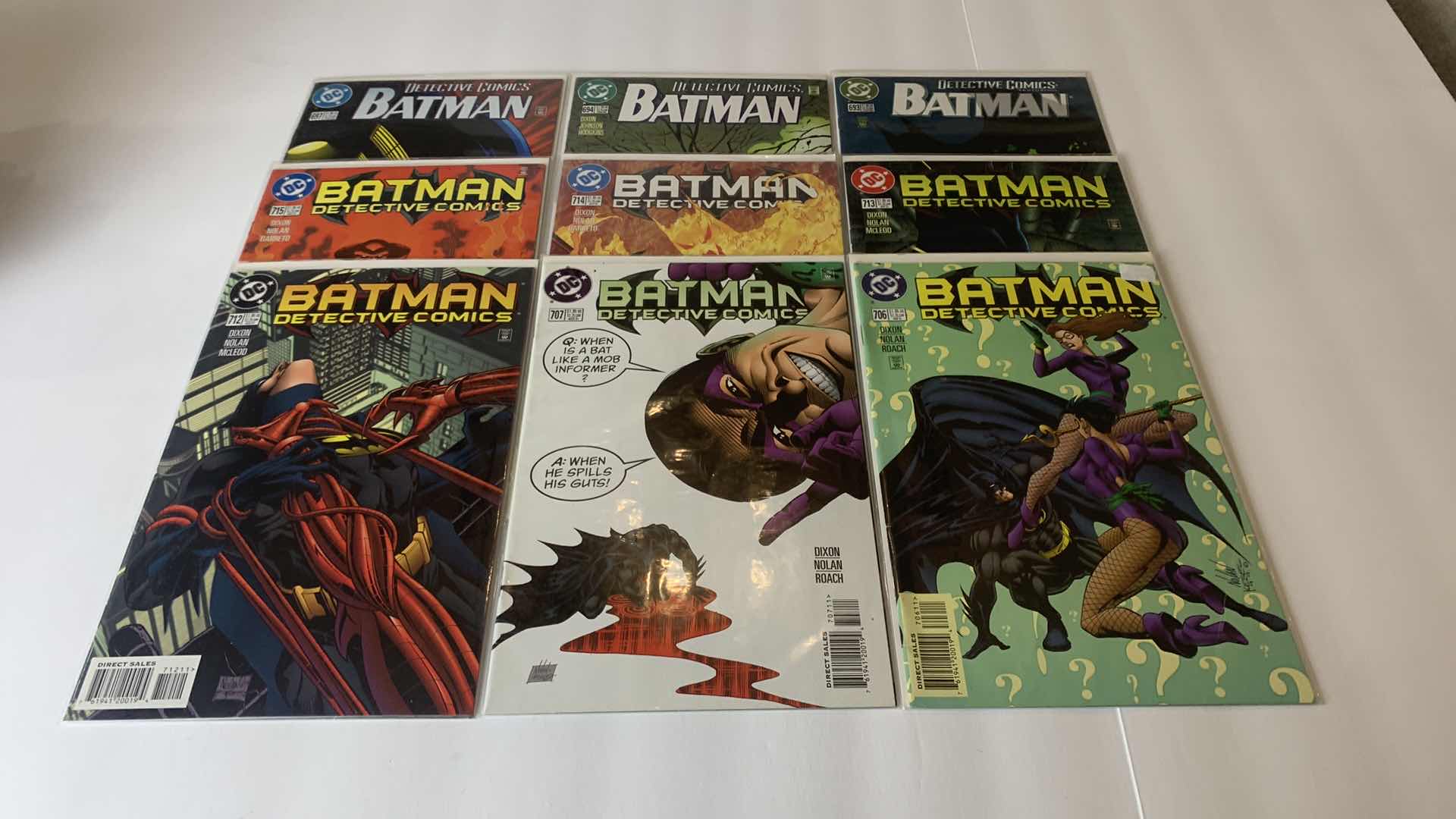 Photo 1 of 9 DC BATMAN AND ROBIN COMIC BOOKS