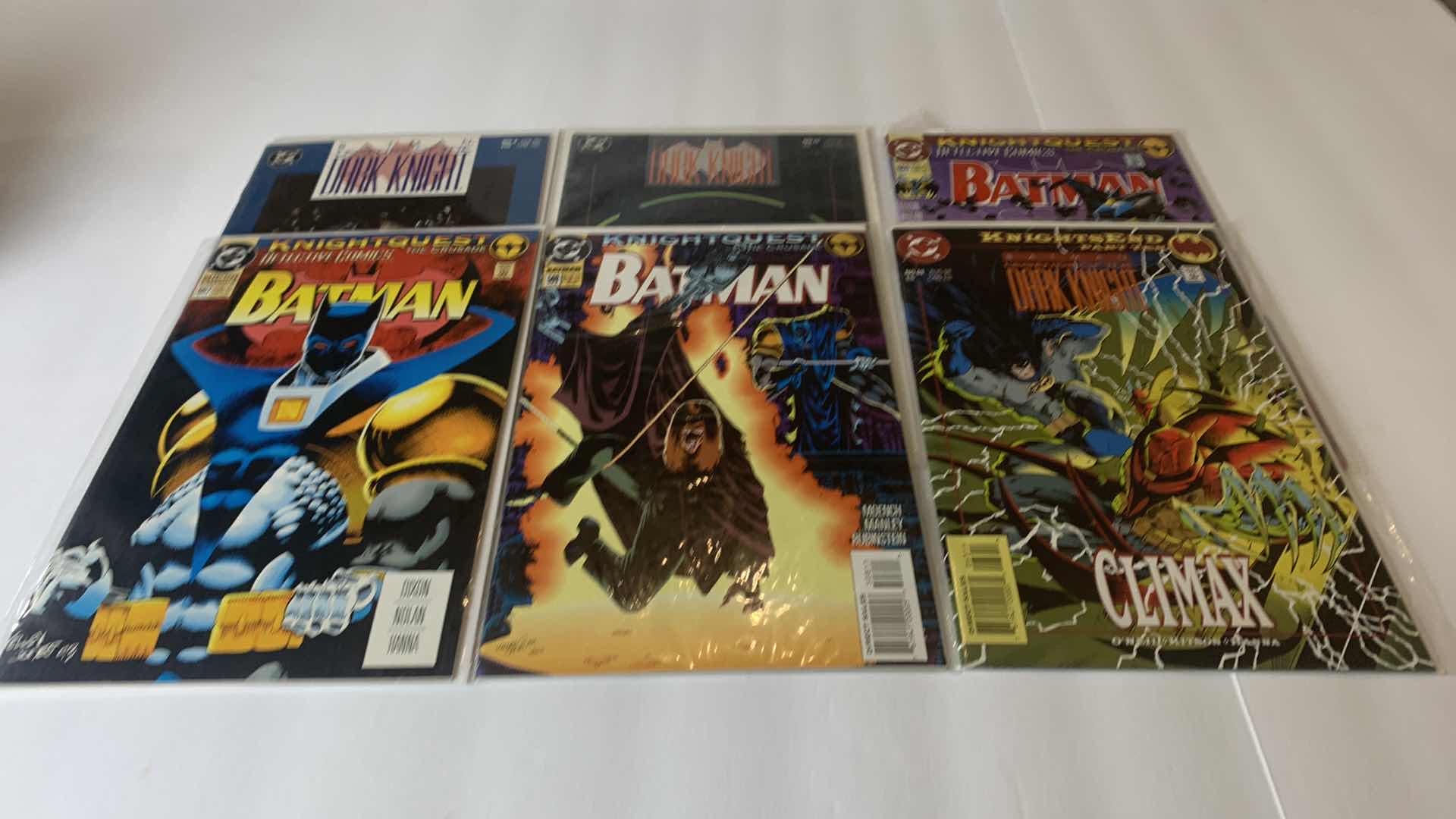 Photo 2 of 9 DC BATMAN AND DARK KNIGHT COMIC BOOKS