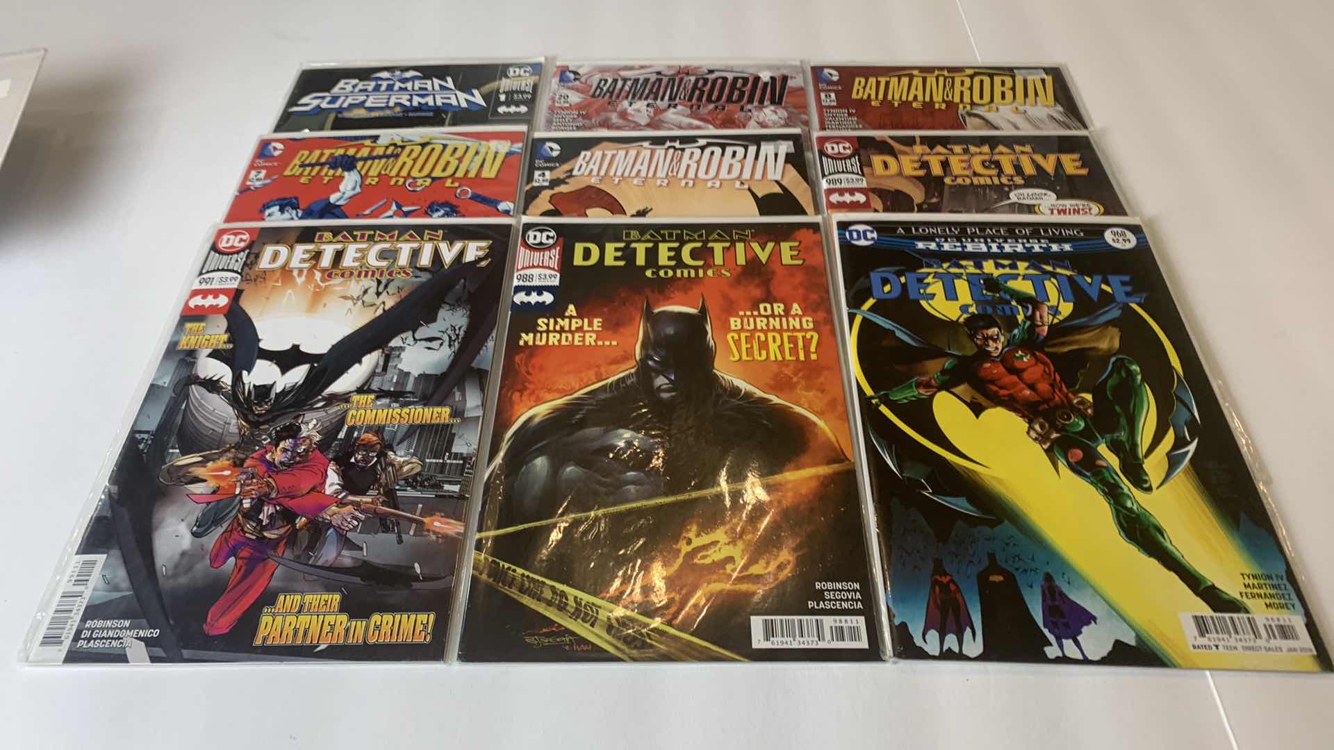 Photo 1 of 9 DC ASSORTED BATMAN COMIC BOOKS