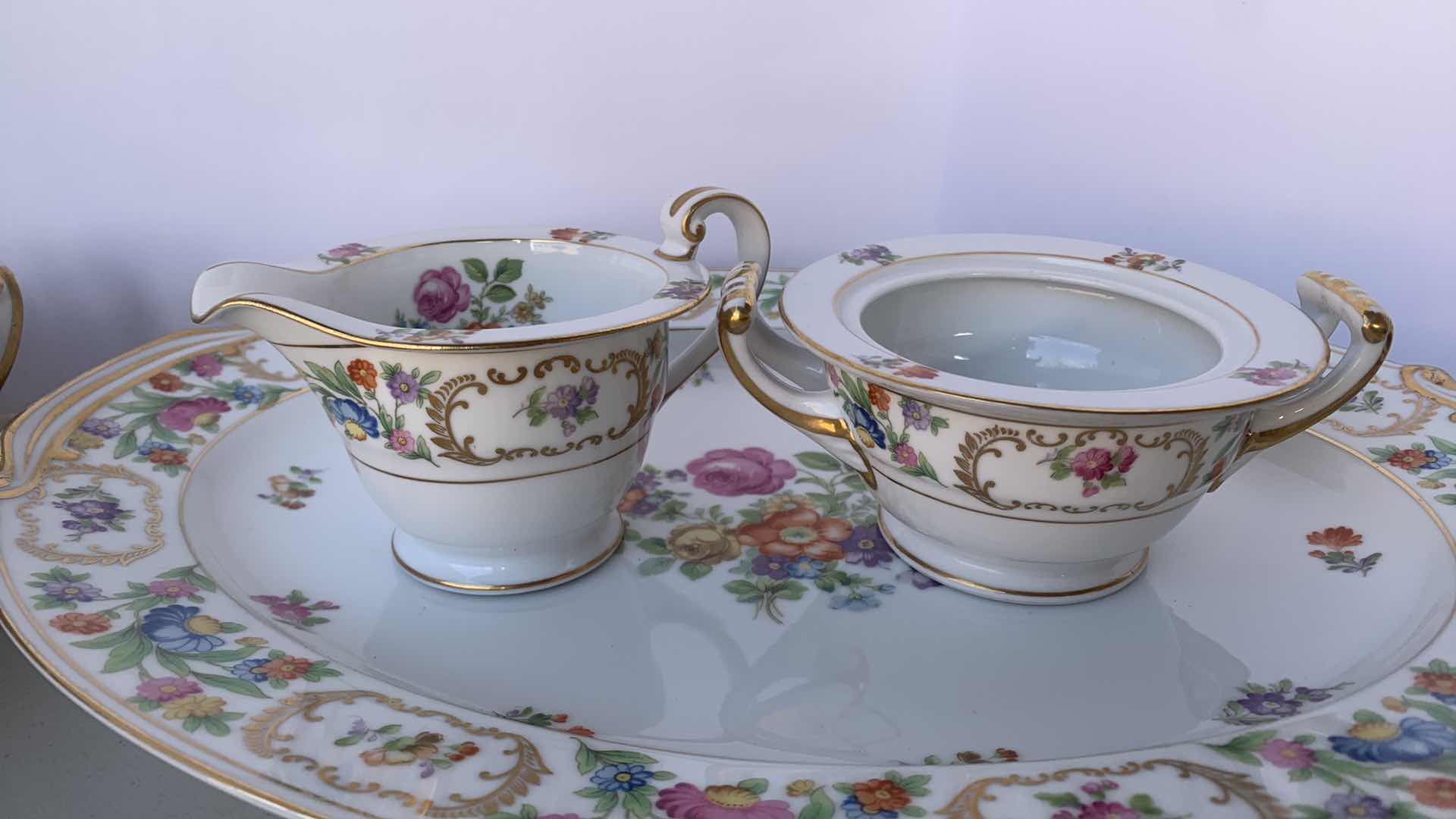 Photo 4 of VINTAGE 1947NORITAKE CHINA SET OF 5 SERVING PIECES