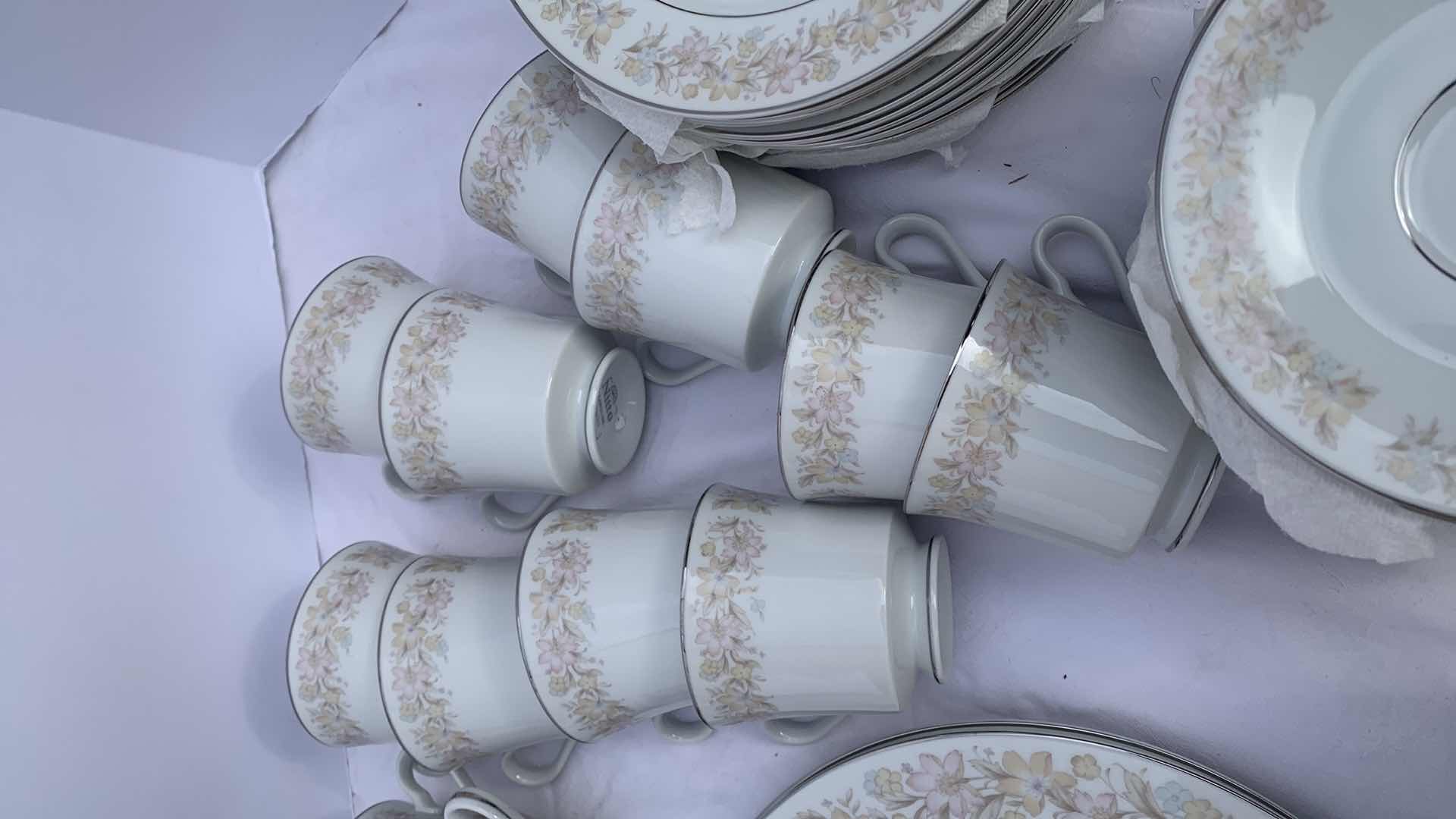 Photo 7 of NITO PORCELAIN ASSORTED DISHWARE, 50 pieces