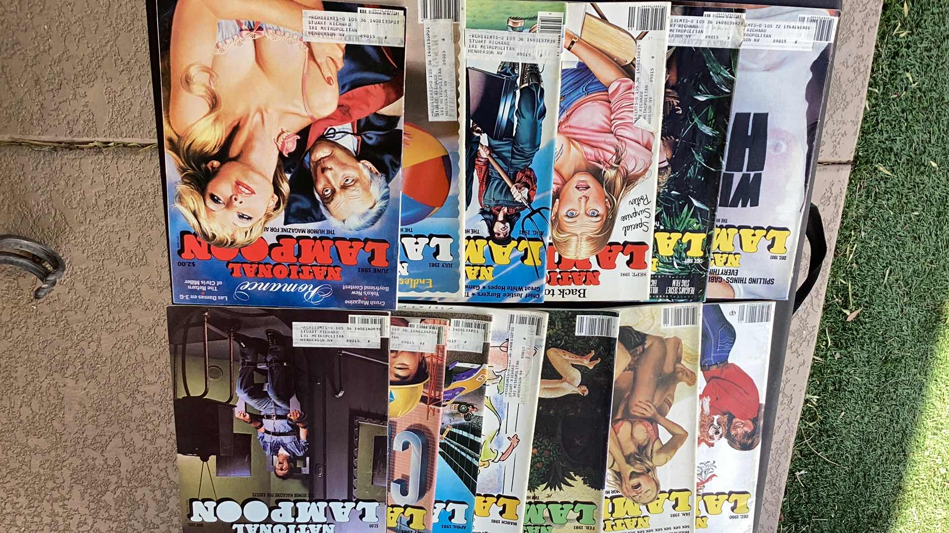 Photo 1 of 13 VINTAGE NATIONAL LAMPOON MAGAZINES 1980’S