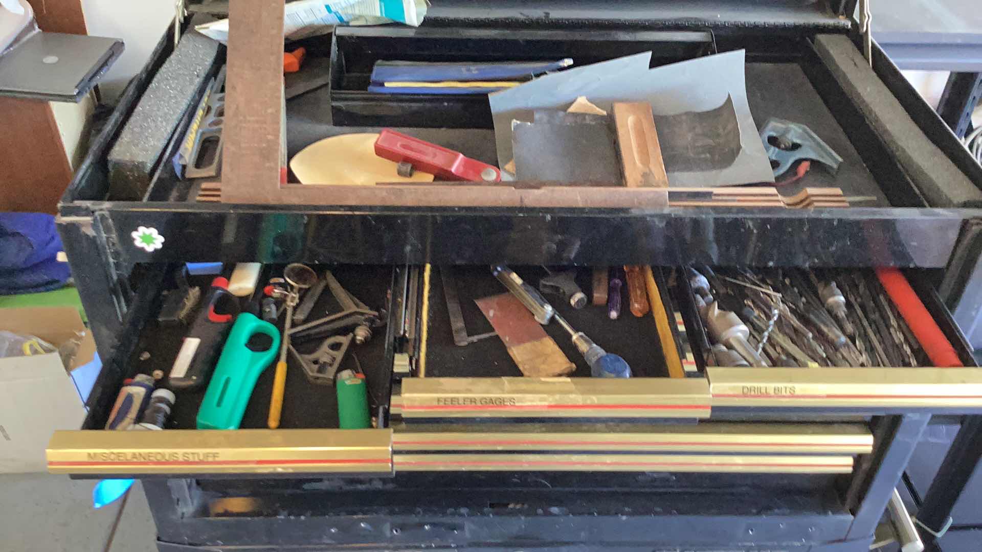 Photo 3 of LARGE SEARS BEST CRAFTSMAN TOOL CHEST WITH TOOLS