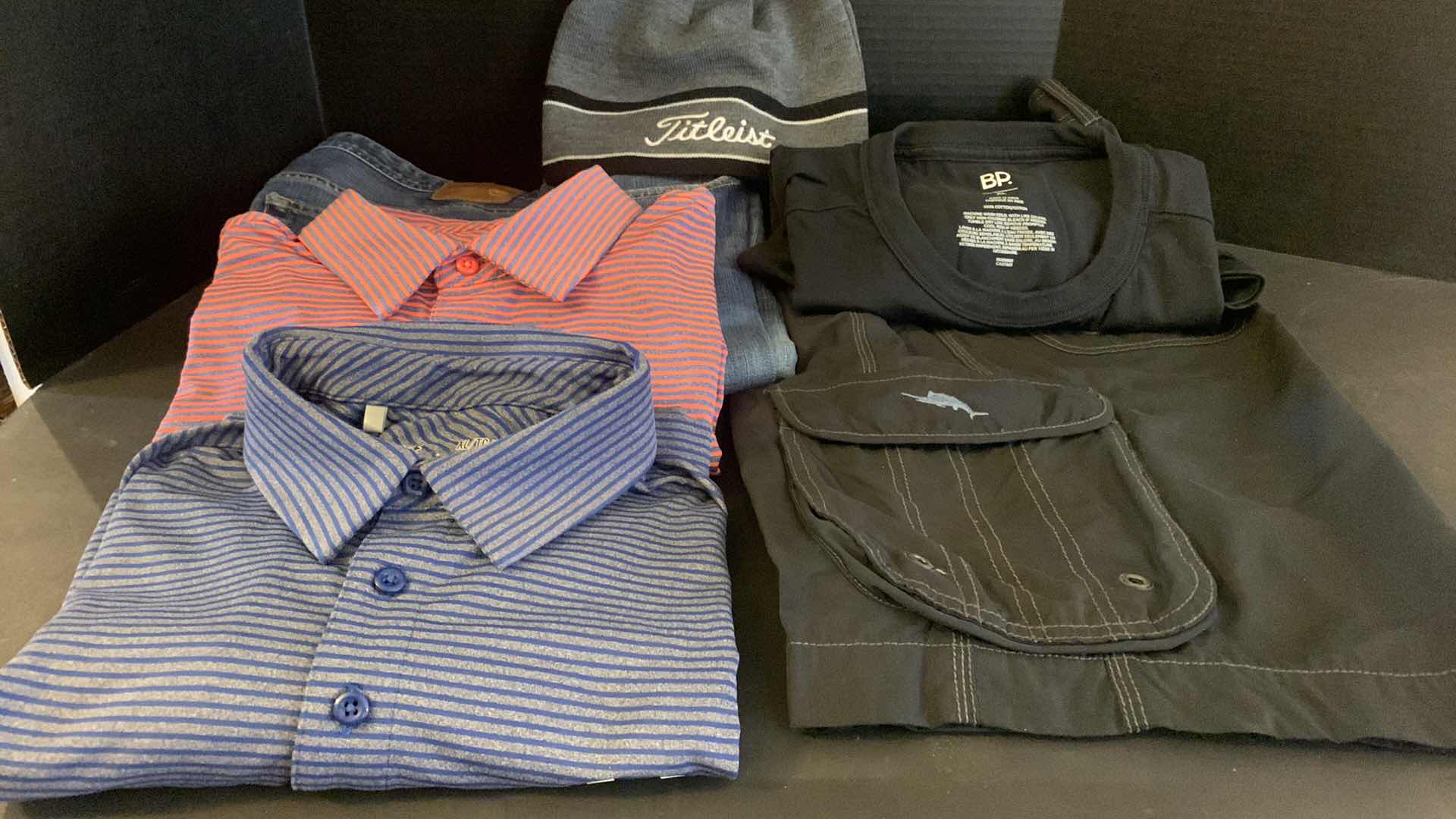 Photo 1 of MENS CLOTHING COLLECTION, SIZE XL, TOMMY BAHAMA, UNDER ARMOR AND MORE