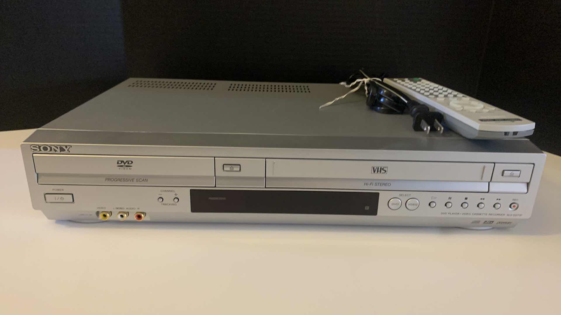 Photo 1 of SONY DVD VHS HI FI STEREO W REMOTE