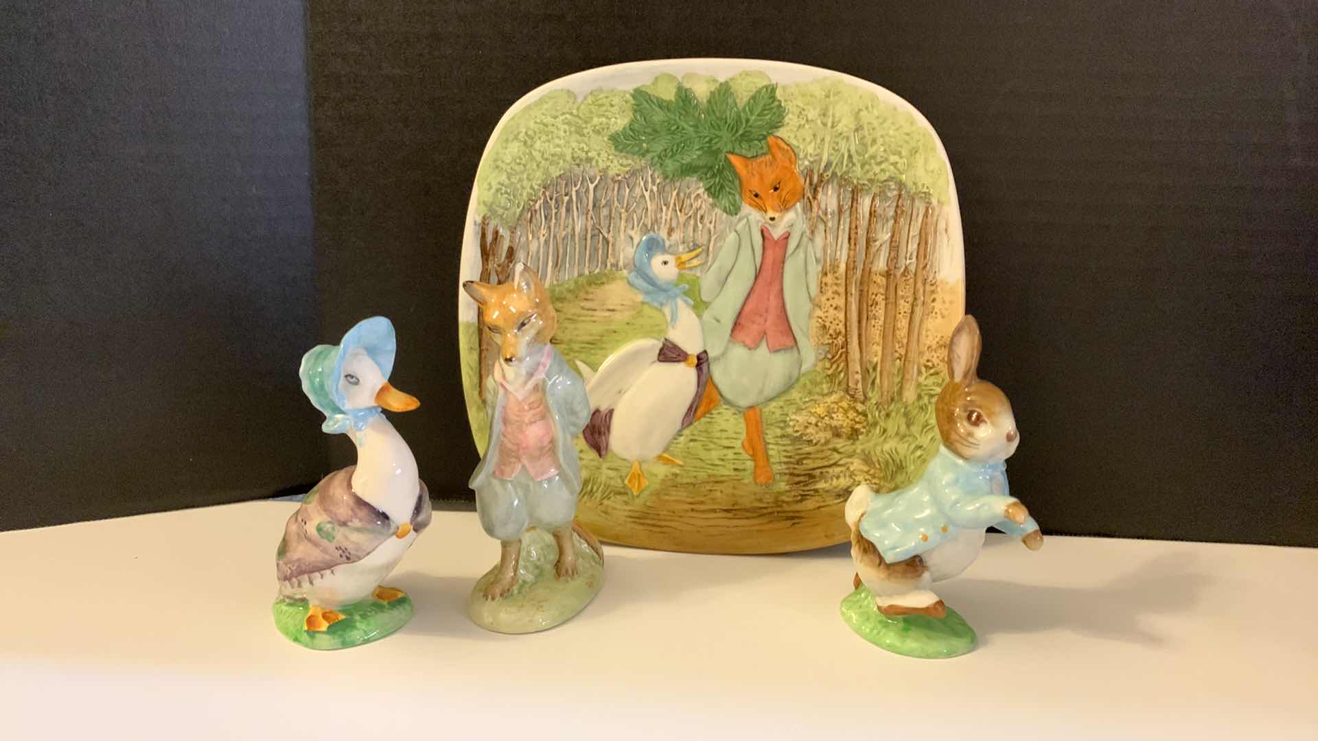 Photo 9 of BEATRIX POTTER PORCELAIN COLLECTIBLES, BESWICK ENGLAND