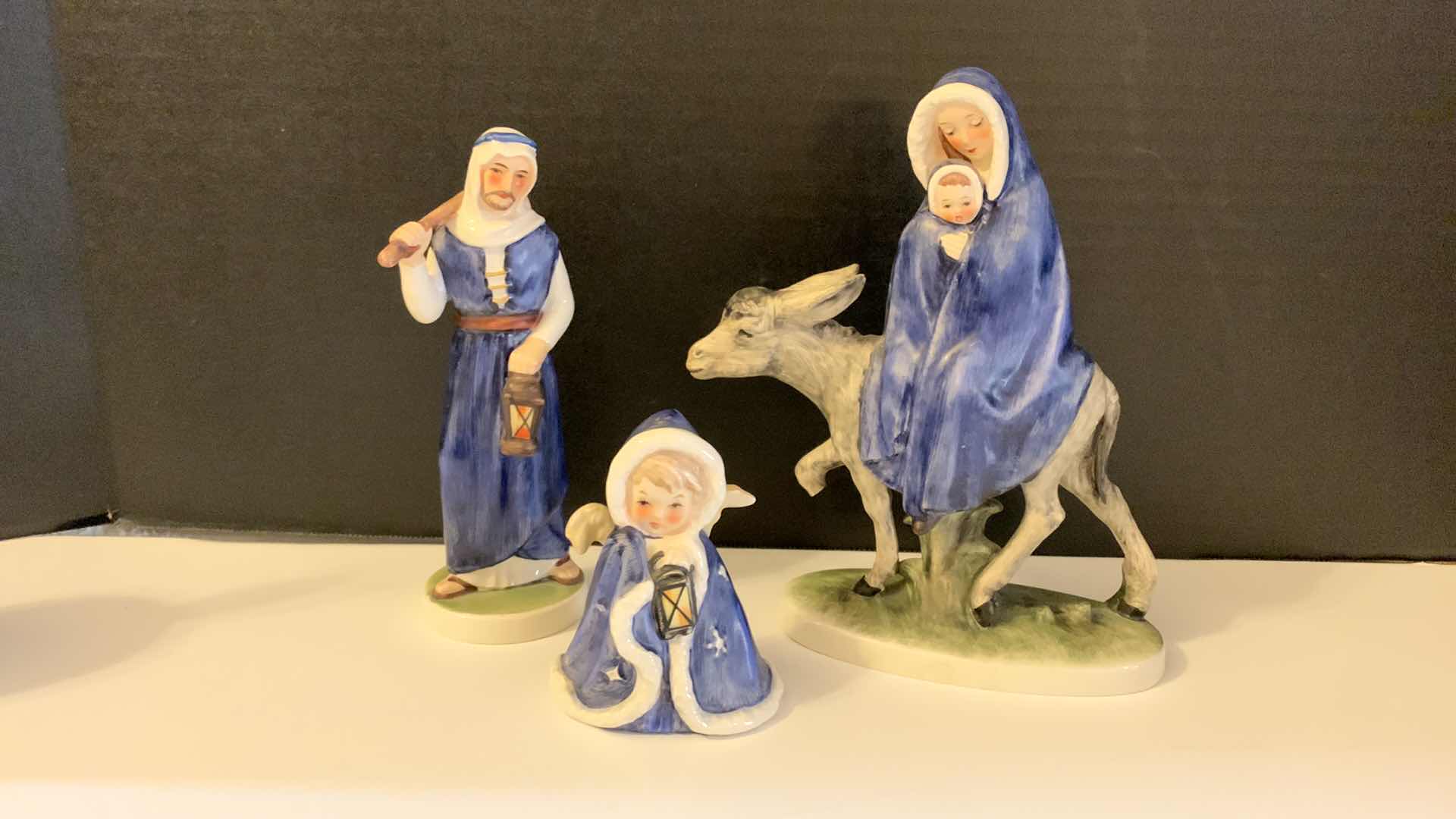 Photo 2 of CHRISTMAS COLLECTIBLES, GOEBEL NATIVITY AND ANGEL, SISTER BERTA HUMMEL BELL