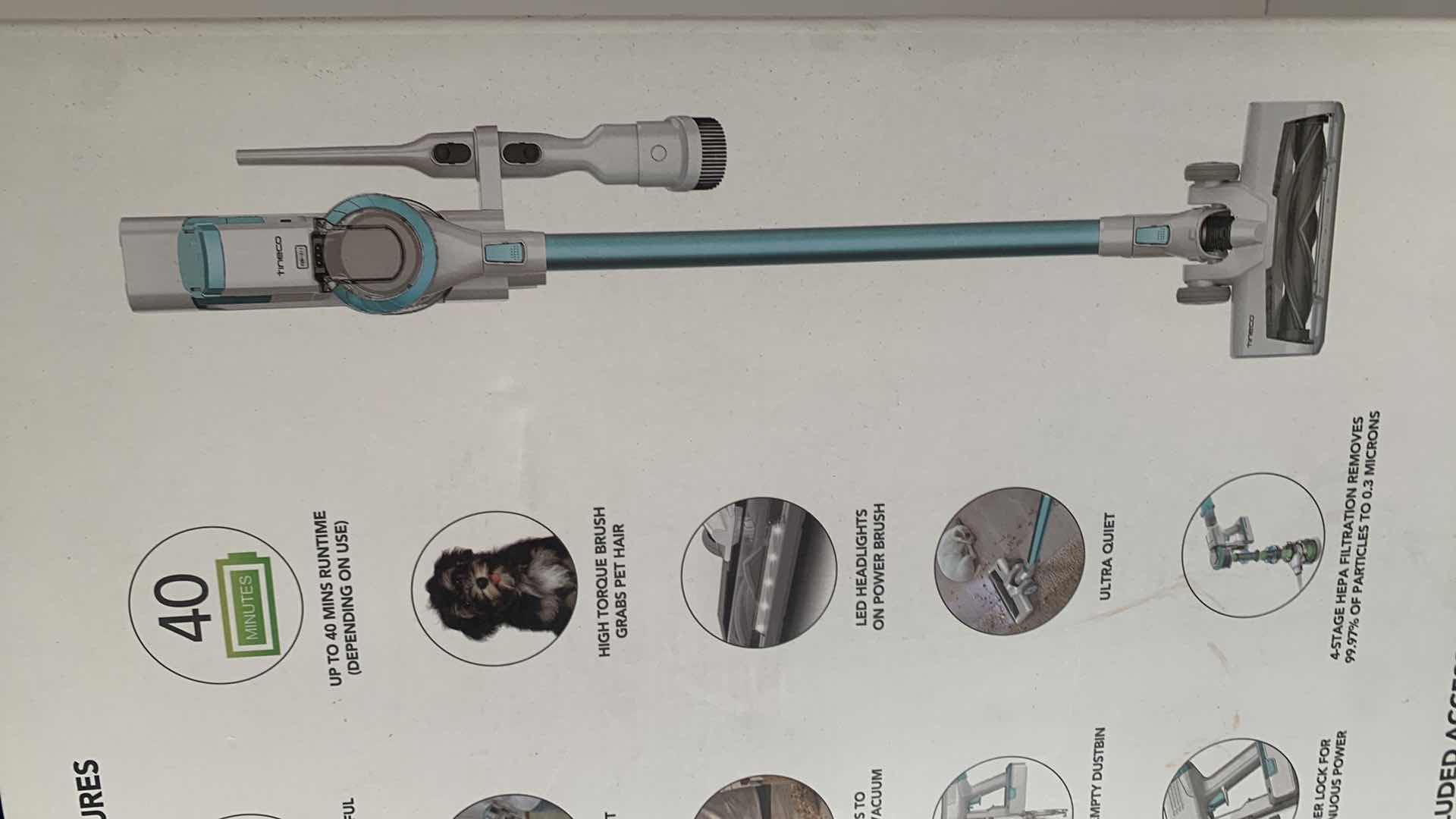 Photo 1 of TINECO PWRHERO 11 POWERFUL CORDLESS VACUUM