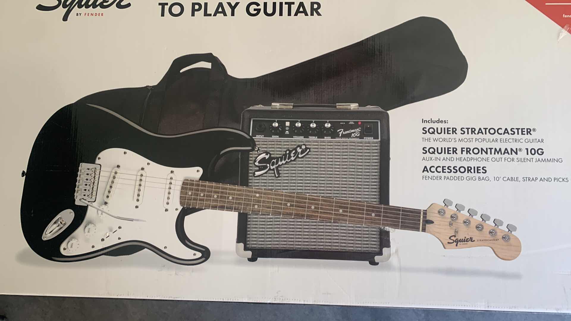 Photo 5 of SQUIER BY FENDER, EVERYTHING YOU NEED TO PLAY GUITAR, $289.99