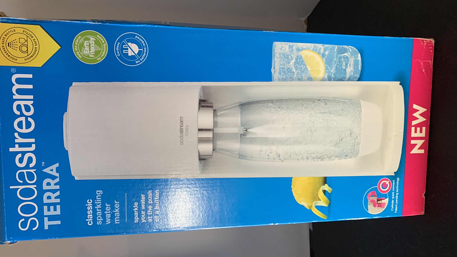 Photo 1 of SODASTREAM TERRA CLASSIC WATER SPARKLING WATER MAKER