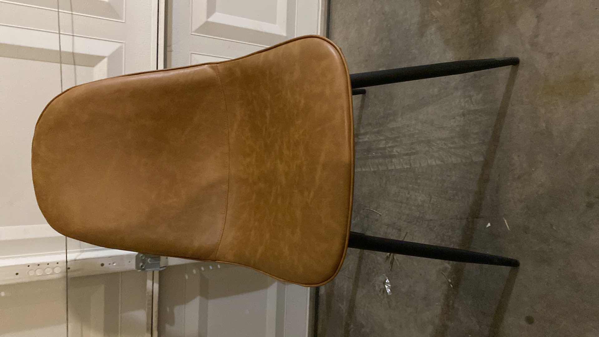 Photo 1 of BROWN VINYL CHAIR