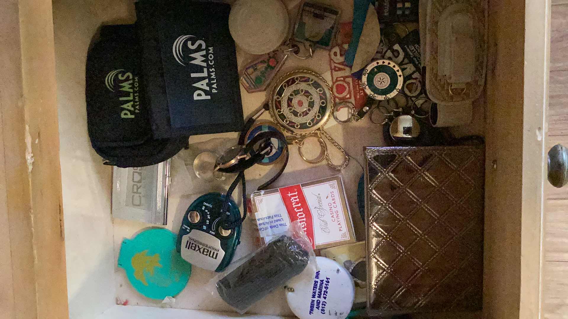 Photo 1 of CONTENTS OF DRAWER-WATCH KEYCHAINS AND MORE
