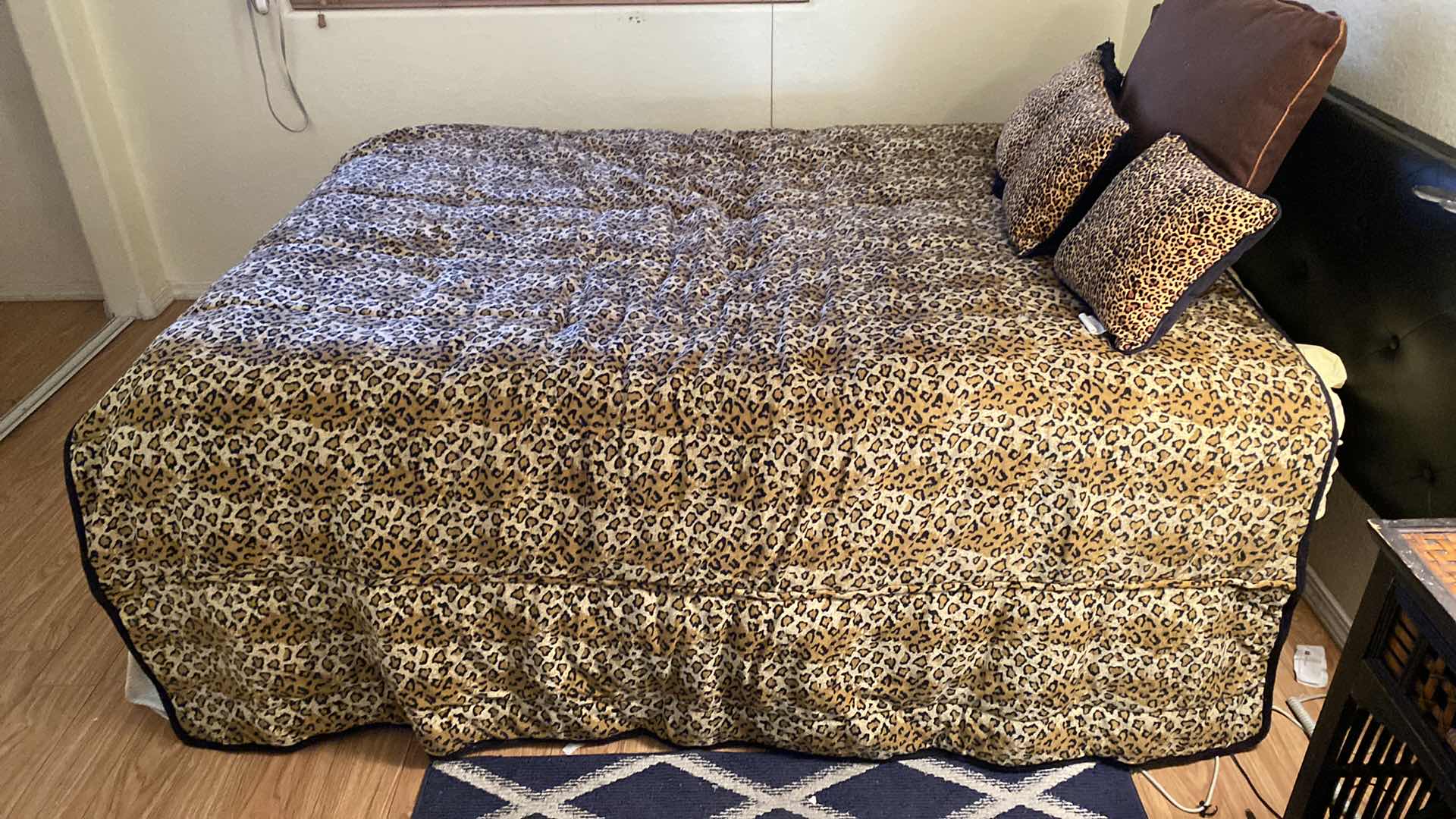 Photo 1 of LEOPARD PRINT BLANKET FULL/QUEEN