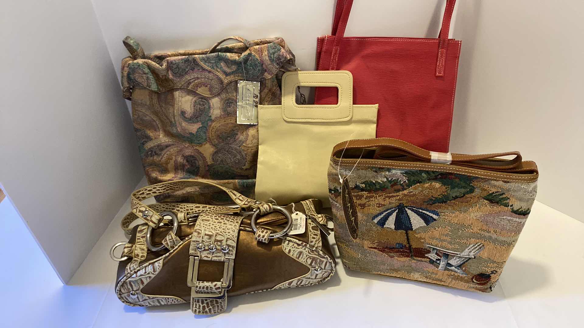 Photo 1 of 5-HANDBAGS (SOME NWT)