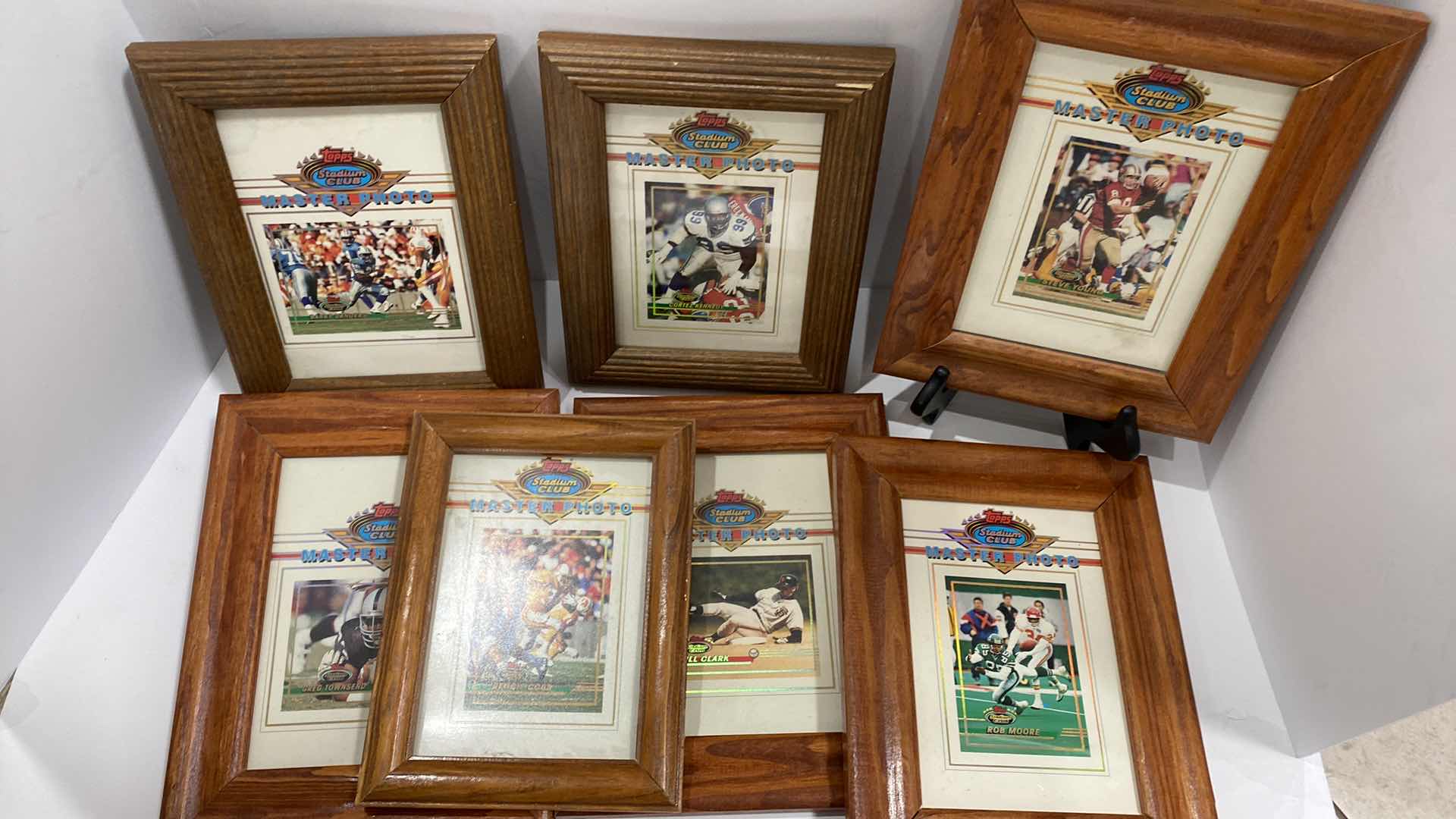 Photo 1 of 7-FRAMED TOPPS STADIUM MASTER PHOTOS ASSORTMENT