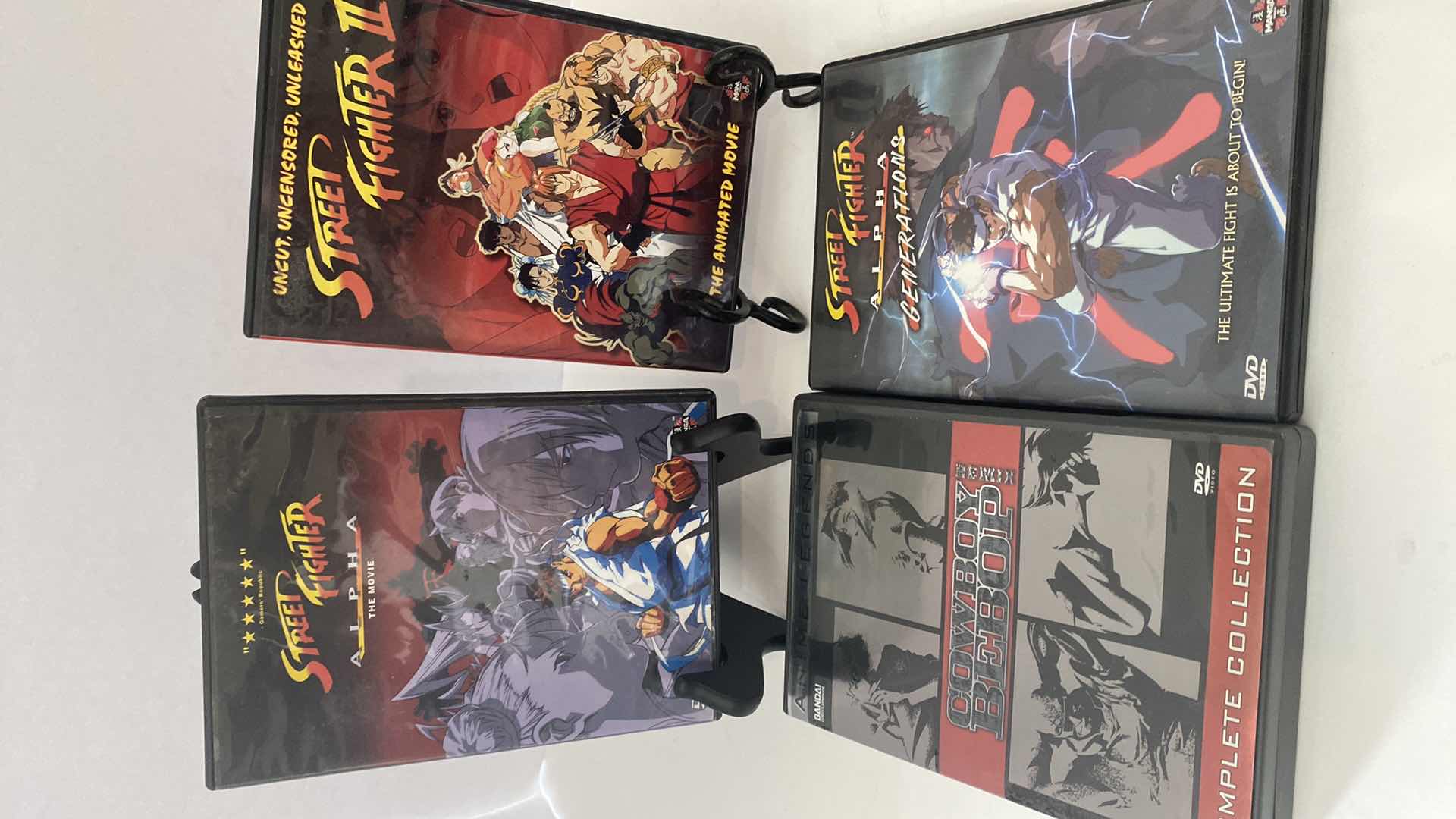 Photo 1 of STREET FIGHTER  ANIME 1 AND 2 DVDS