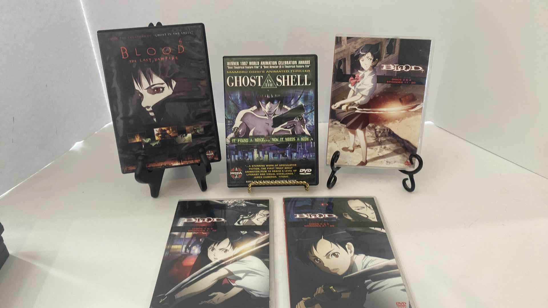 Photo 1 of 5-DVDS BLOOD EPISODES 1-26 AND GHOST IN THE SHELL (ANIME)