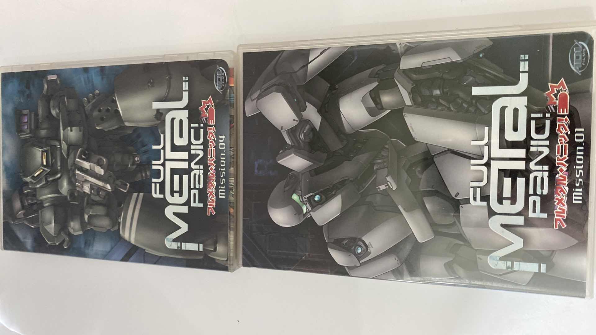 Photo 2 of 7 DVDS - SERIES FULL METAL PANIC MISSION 1-7