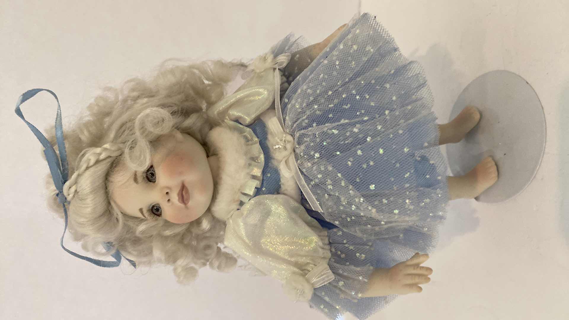 Photo 2 of MARIE OSMOND PORCELAIN DOLLS H9.5”