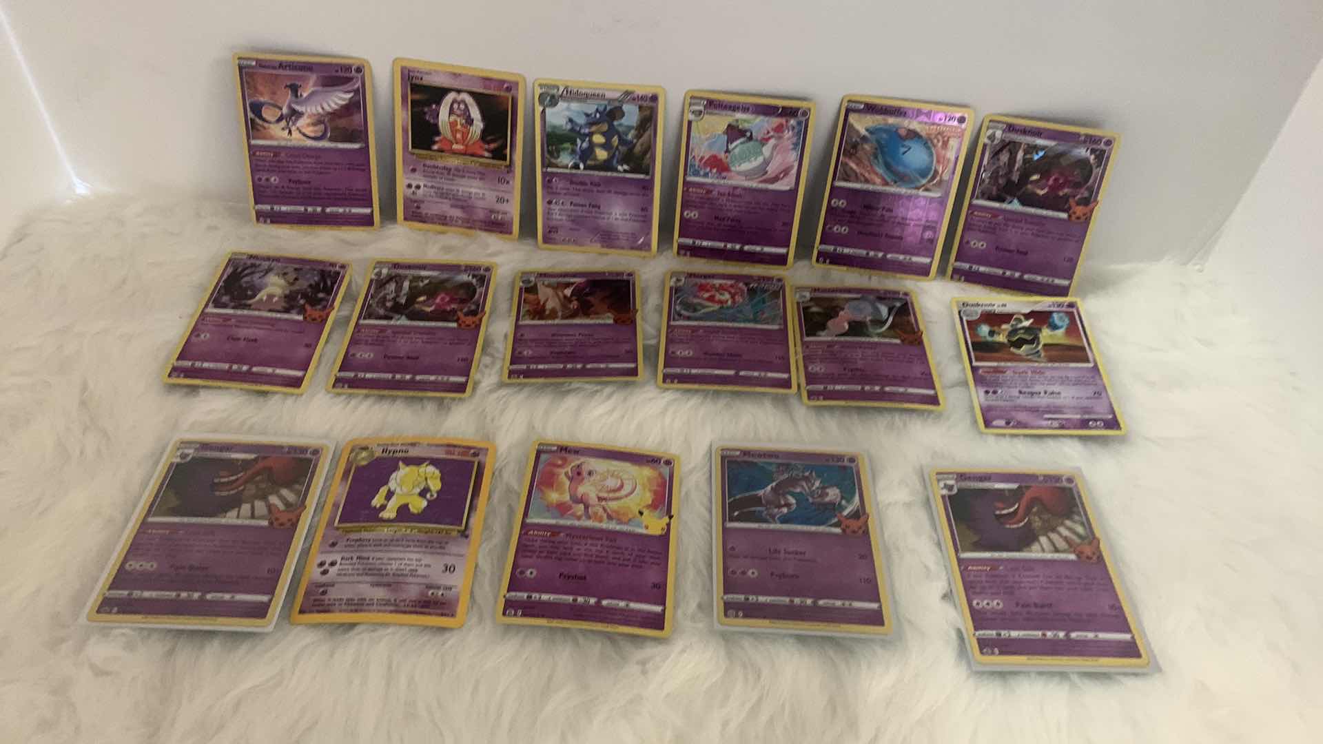 Photo 1 of 17 COLLECTIBLE POKÉMON CARDS