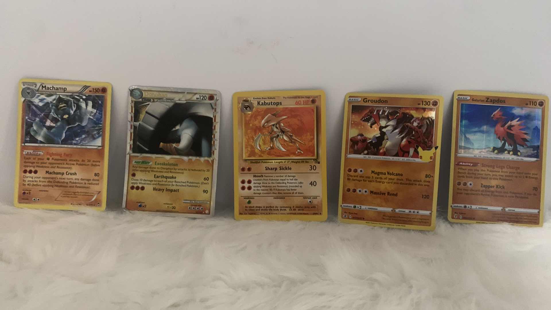 Photo 1 of 5 COLLECTIBLE POKÉMON CARDS