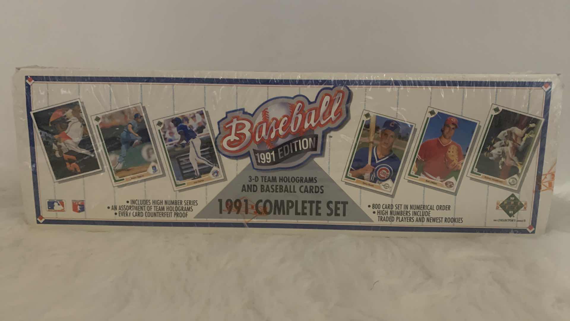 Photo 1 of COLLECTIBLE SEALED UPPER DECK 1991 COMPLETE SET