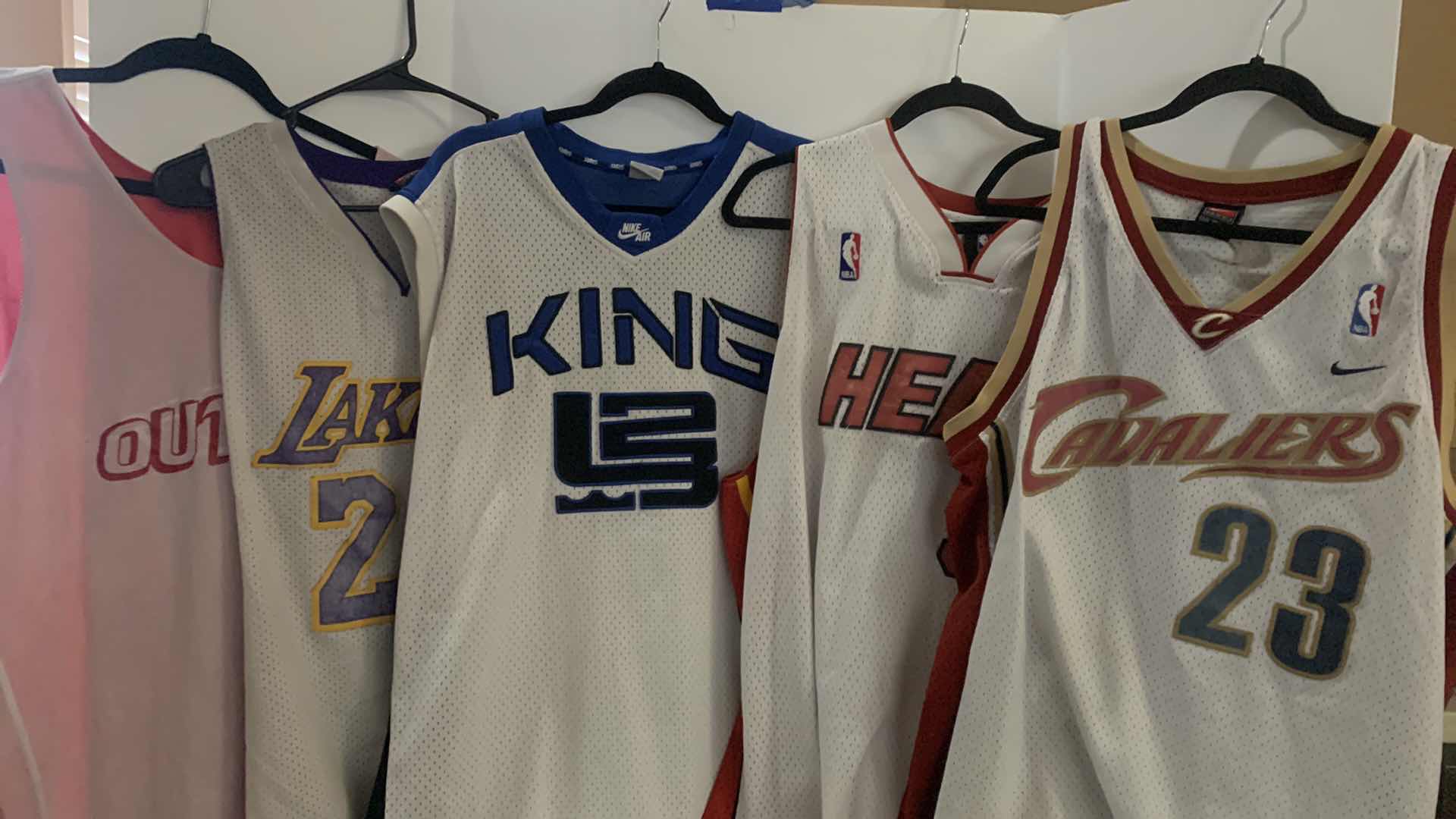 Photo 1 of 5 NBA BASKETBALL JERSEYS ( XL XXL)