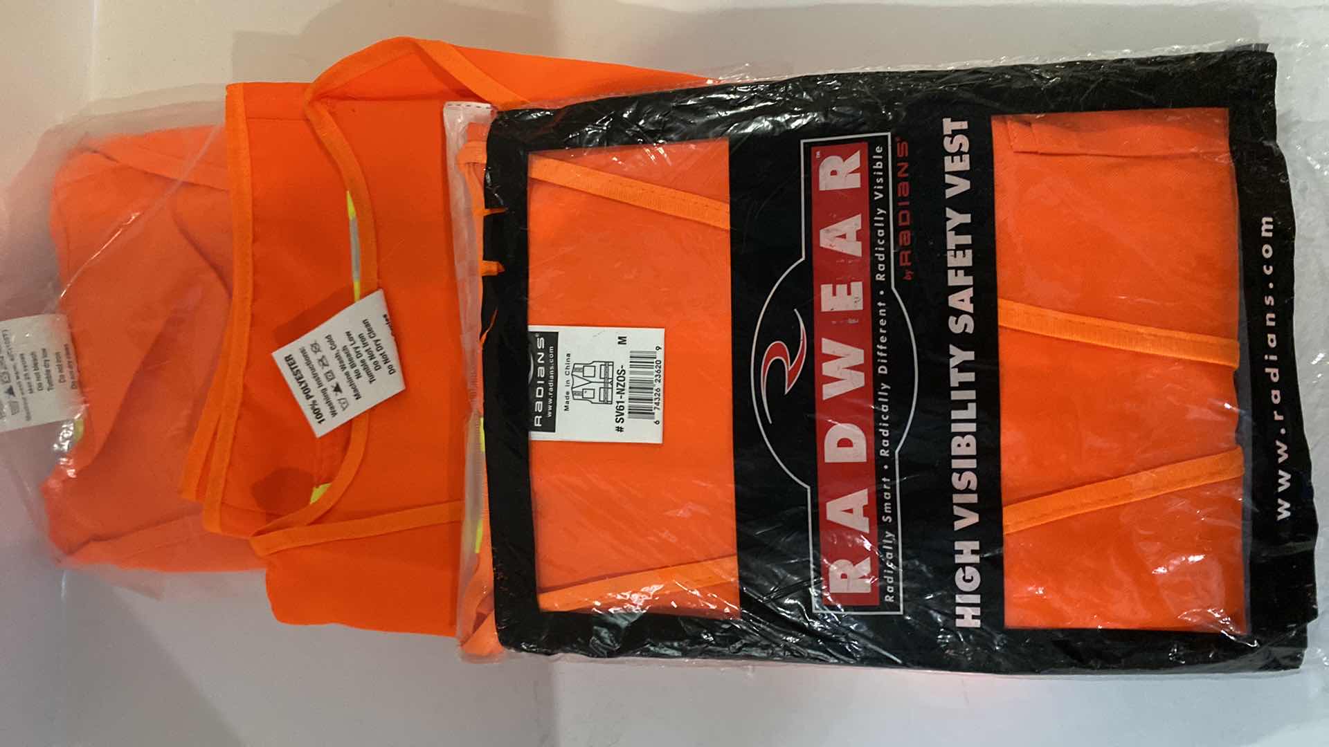 Photo 1 of 3-HIGH VISIBILITY SAFETY VESTS 2 MEDIUM 1 LARGE