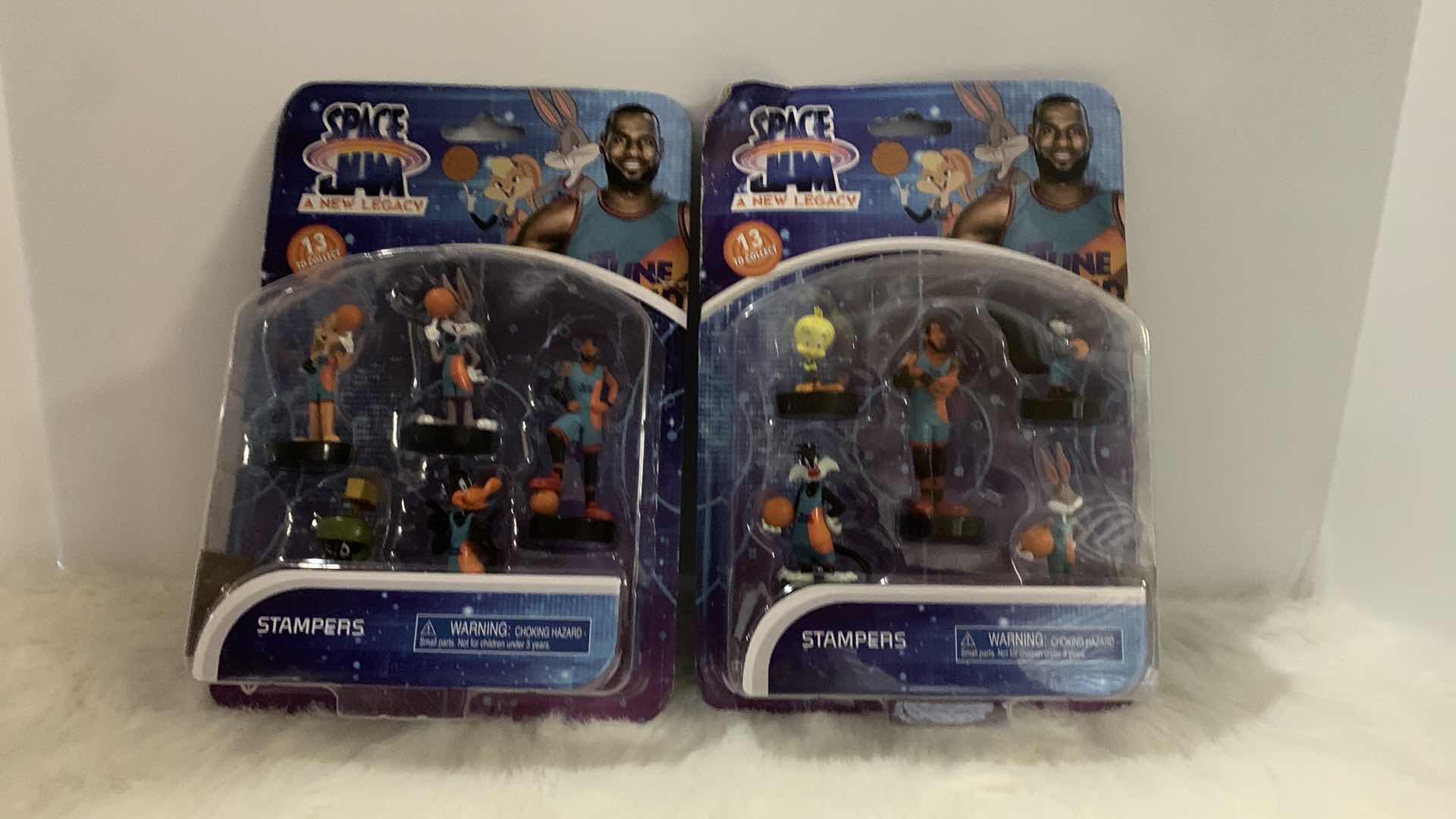 Photo 1 of 2 - NEW SPACE JAM COLLECTIBLES STAMPERS
