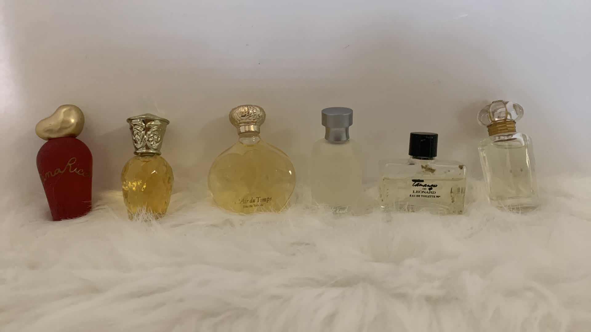 Photo 4 of 6 - VINTAGE PERFUME SPLASH BOTTLES, MINI