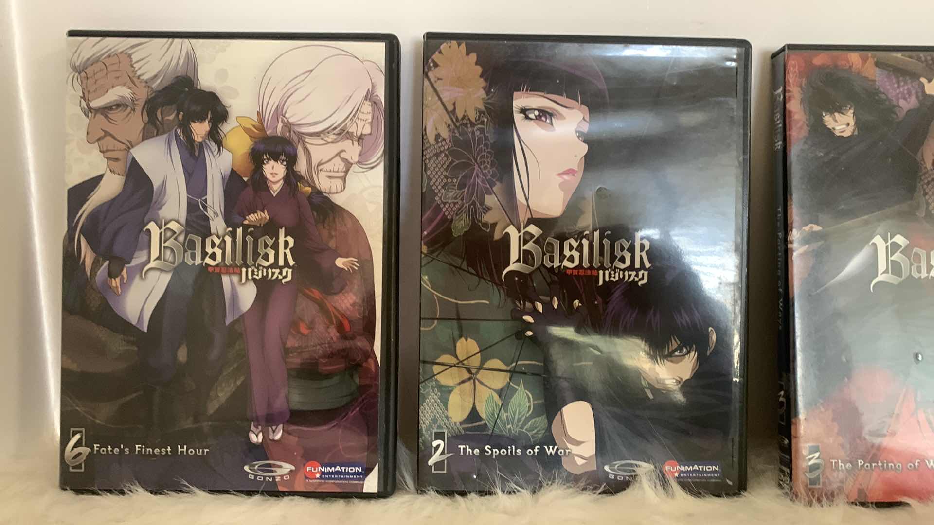 Photo 2 of 4 - DVDS BASILISK ANIMATED SERIES