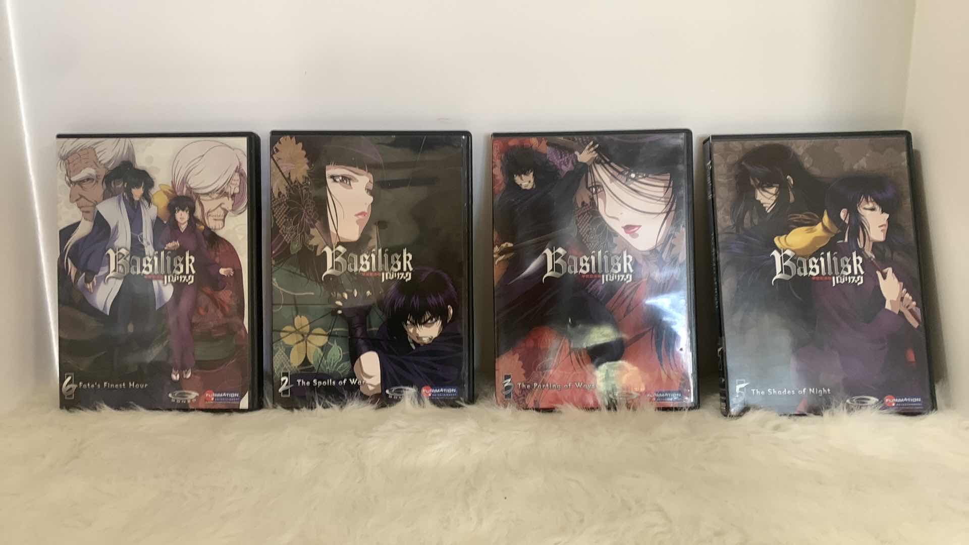 Photo 1 of 4 - DVDS BASILISK ANIMATED SERIES