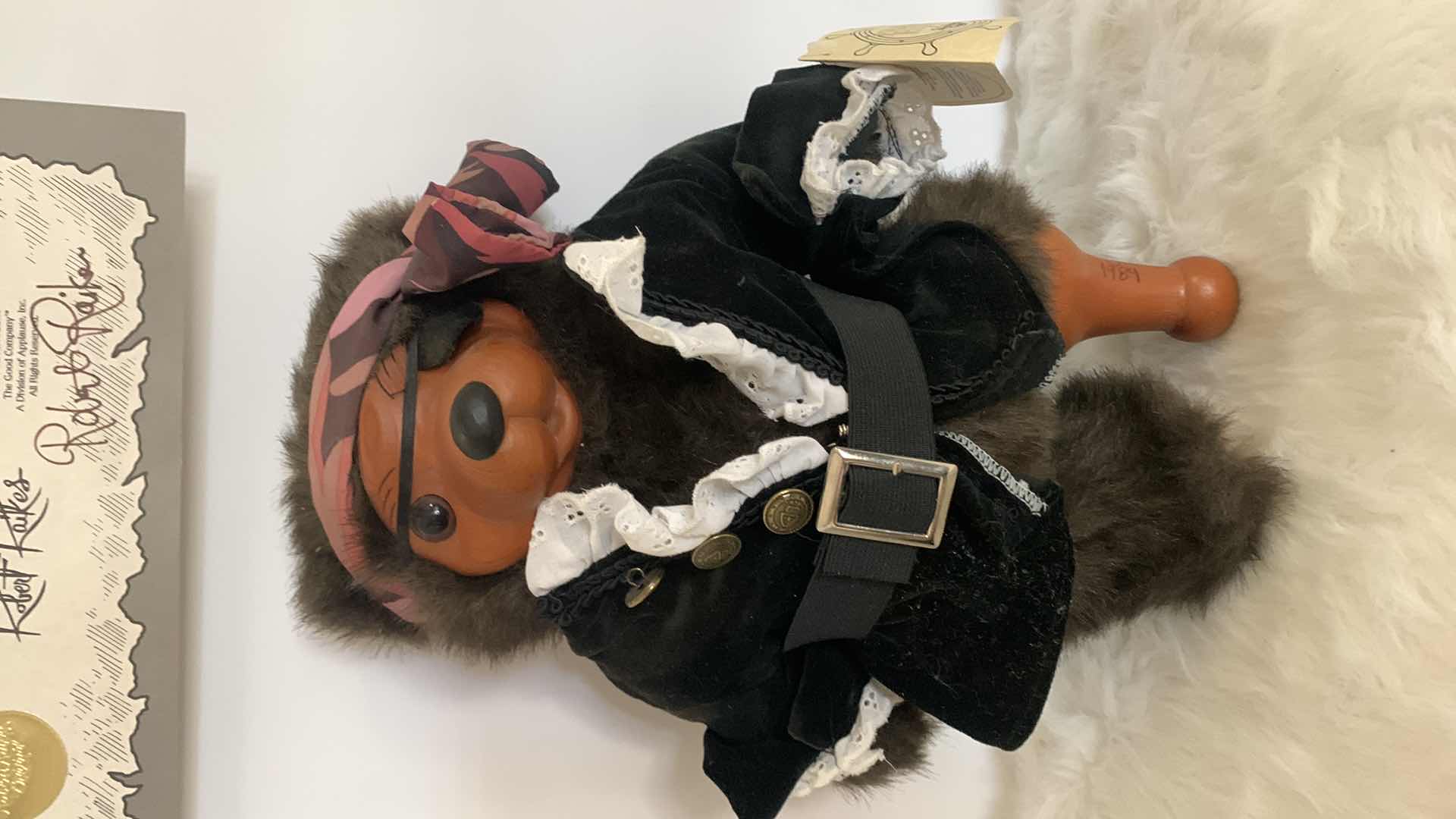 Photo 6 of PIRATES OF THE PACIFIC COLLECTIBLE WOOD BEARS WITH COA NUMBERED AND SIGNED, H13”